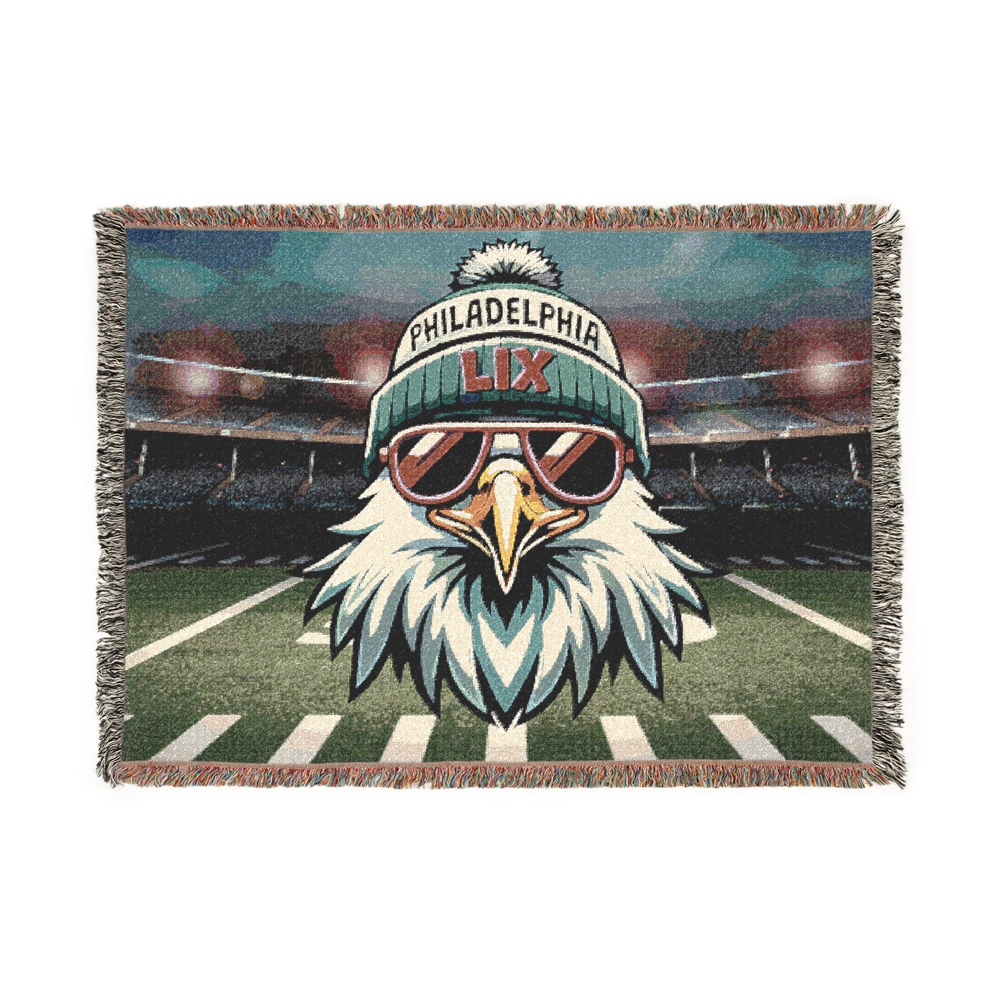Philly Football Woven Throw Blanket