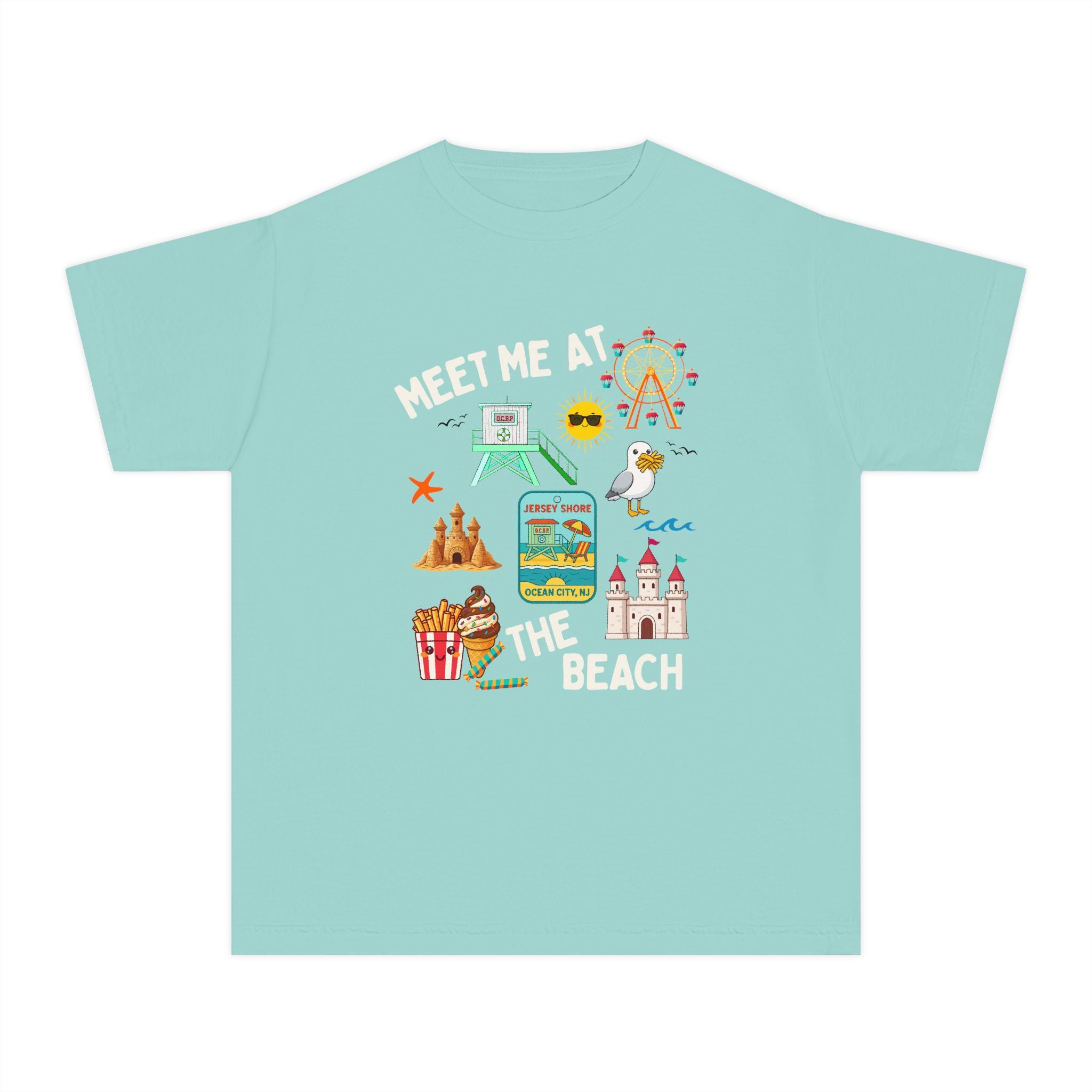 Youth "Meet Me At The Beach" Ocean City, NJ Tee