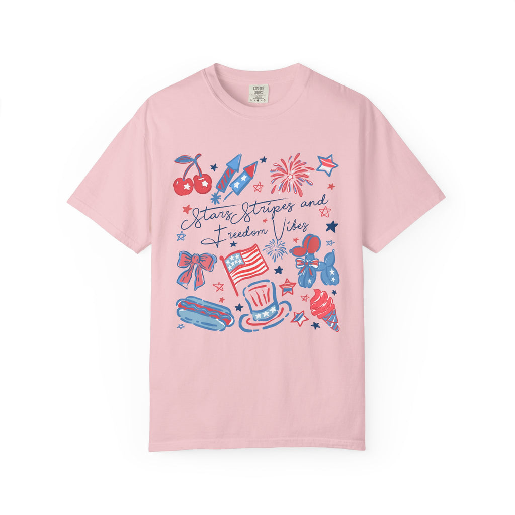 Stars, Stripes & Freedom Vibes Tee