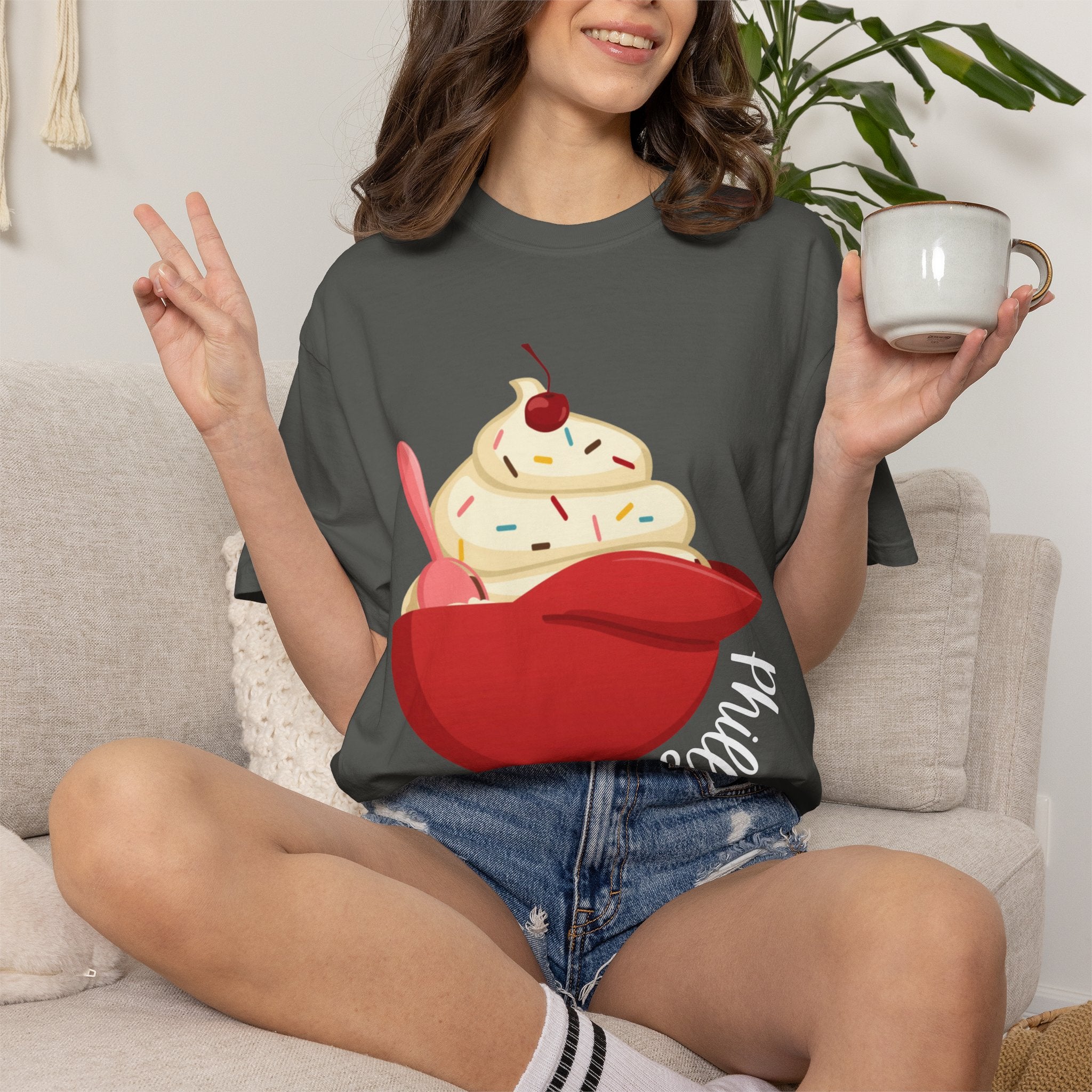 Philly Baseball Ice Cream Hat T-Shirt