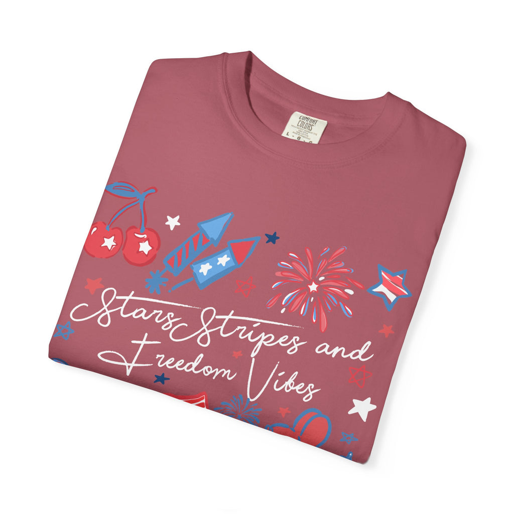 Stars, Stripes & Freedom Vibes Tee