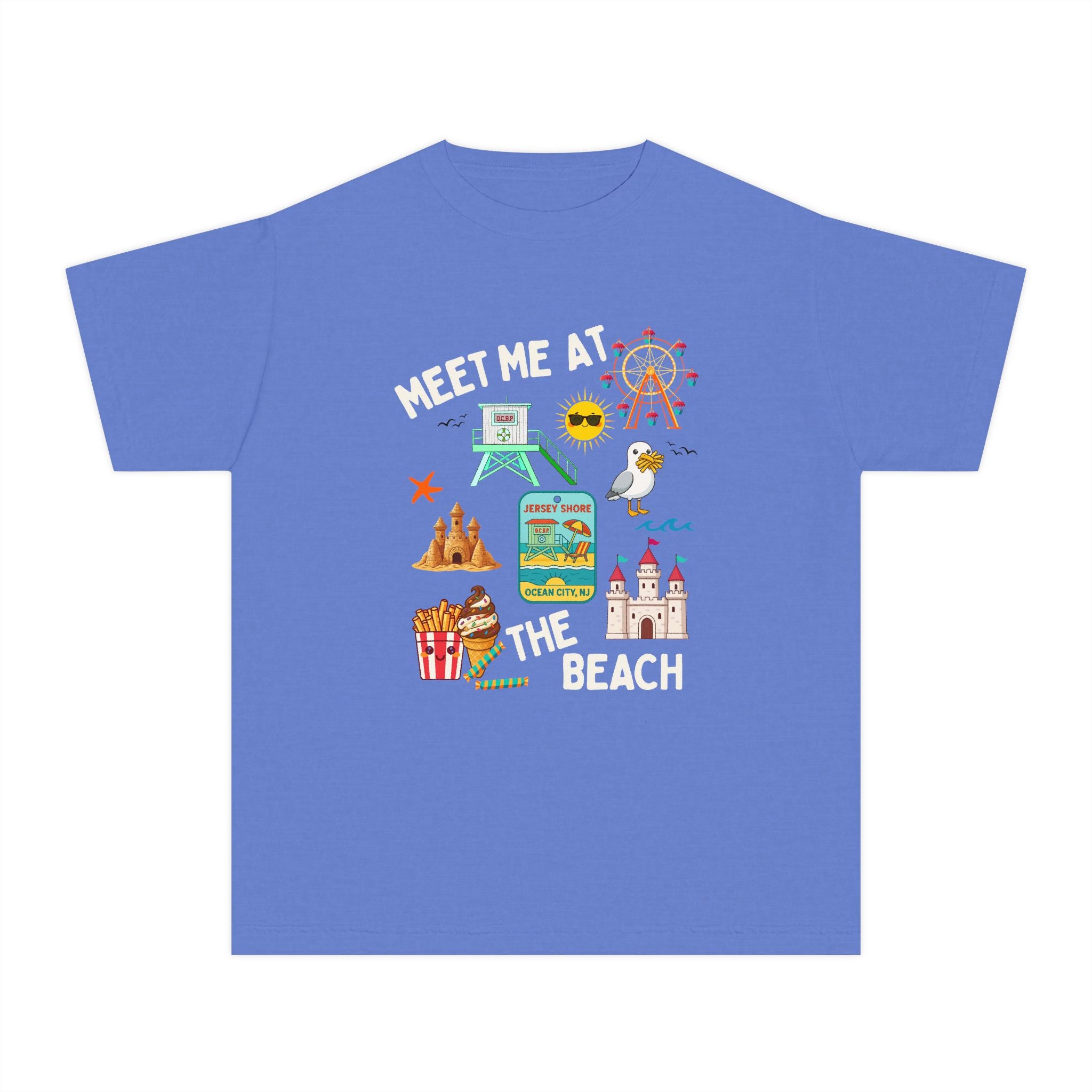 Youth "Meet Me At The Beach" Ocean City, NJ Tee