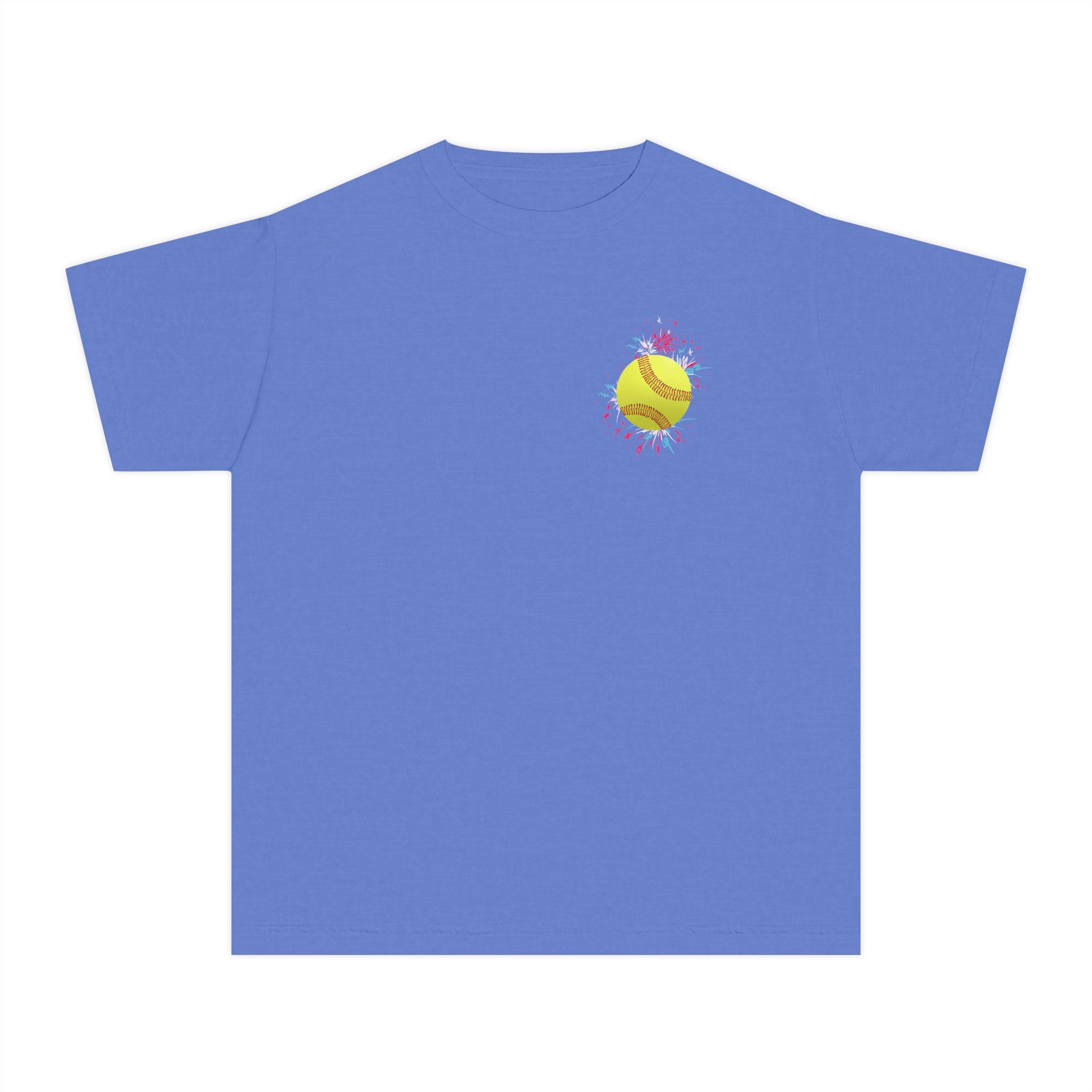 Youth "I Hit Bombs" Popsicle Softball Tee