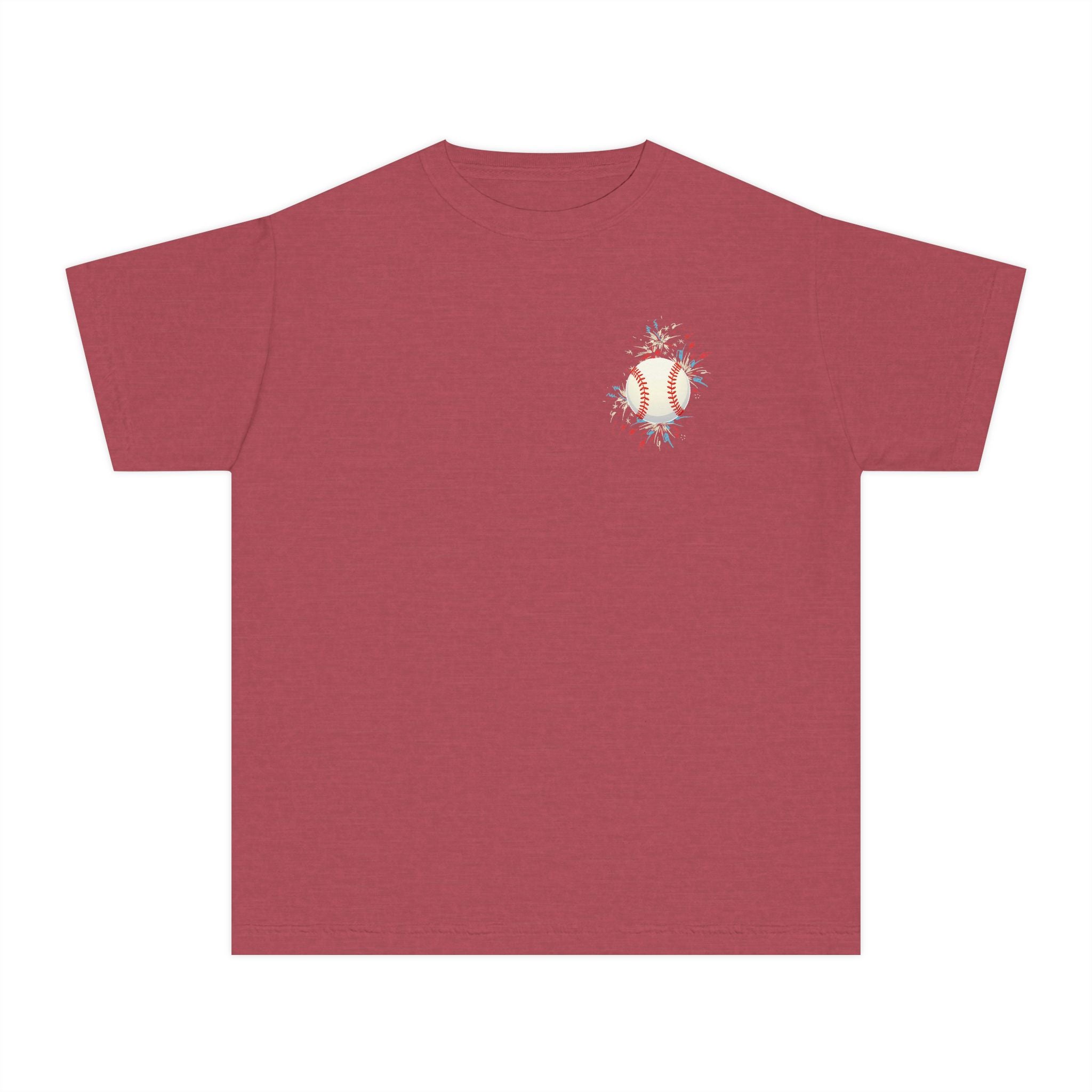 Youth "I Hit Bombs" Popsicle Baseball Tee