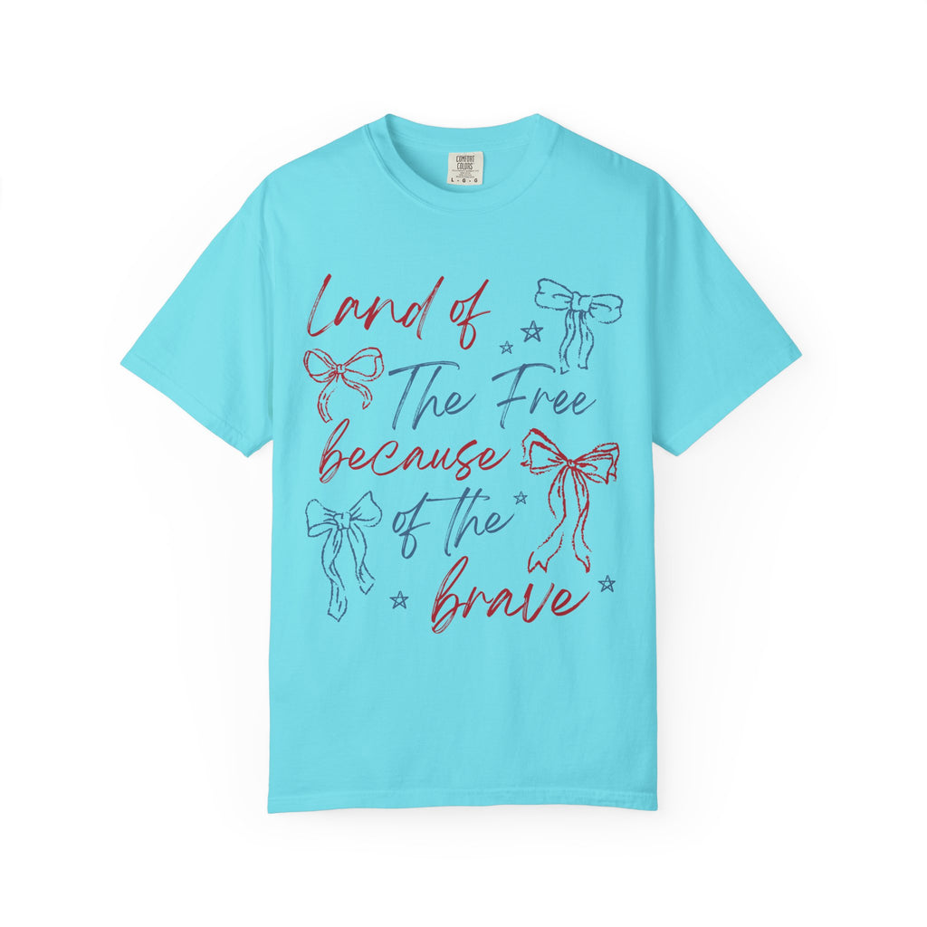 “Land of the Free Because of the Brave” Tee