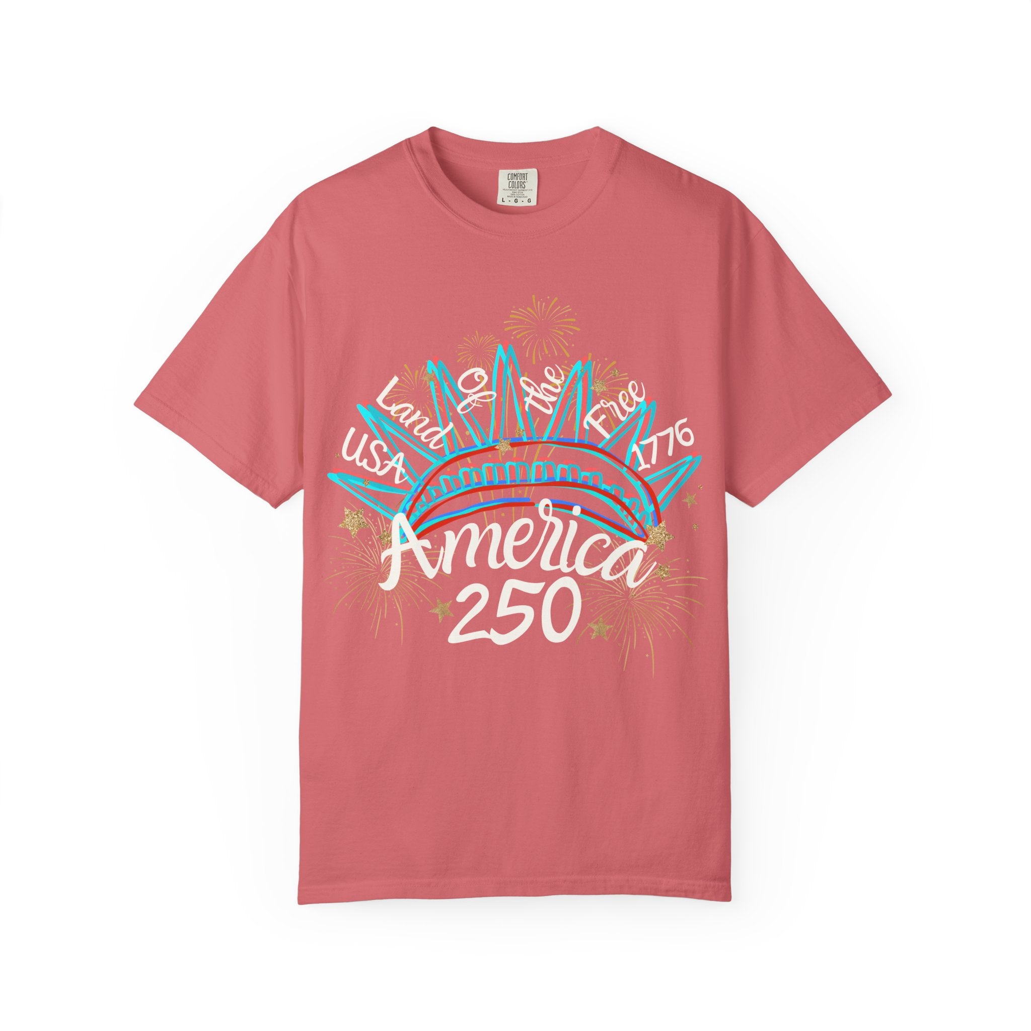 Lady Liberty America 250 Tee