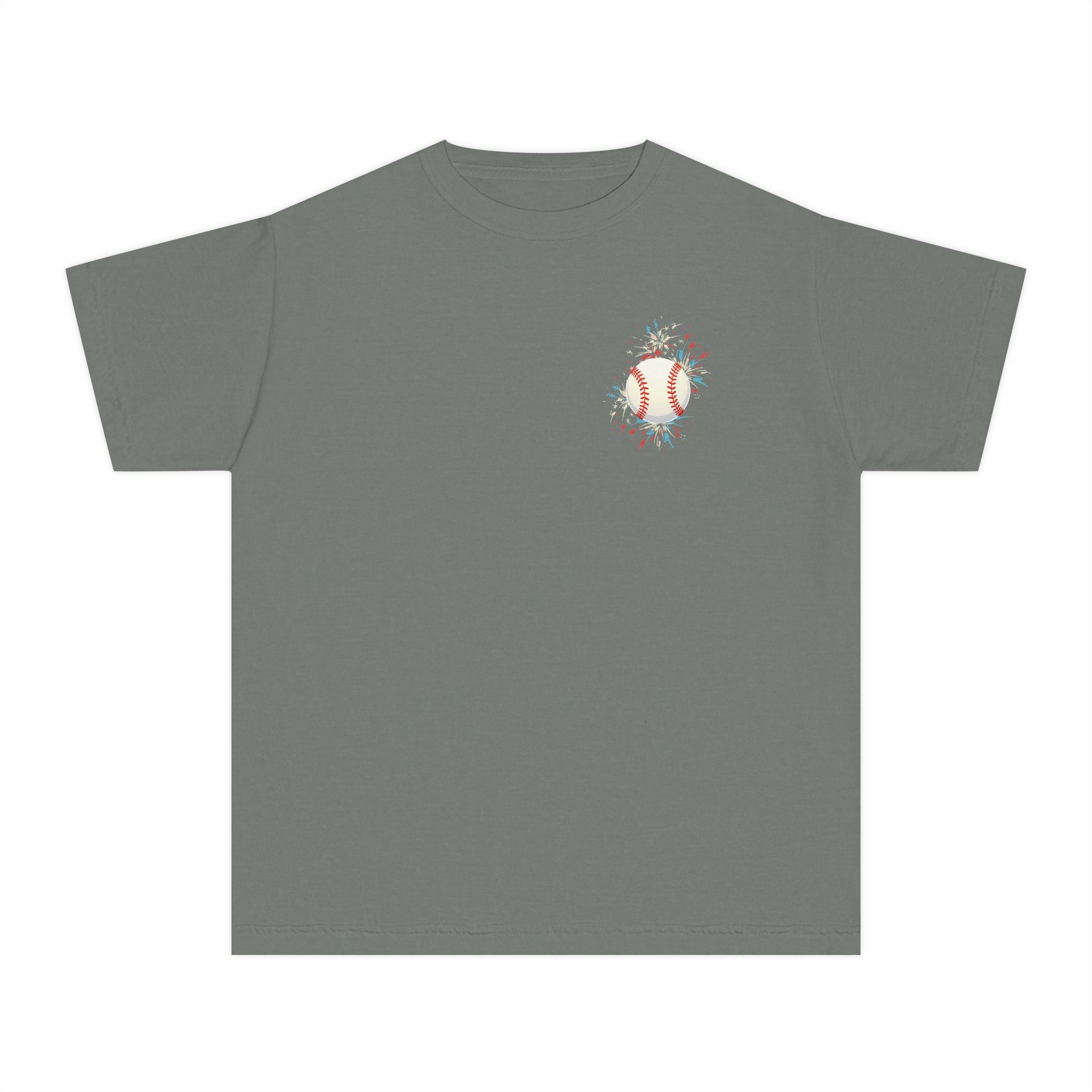 Youth "I Hit Bombs" Popsicle Baseball Tee
