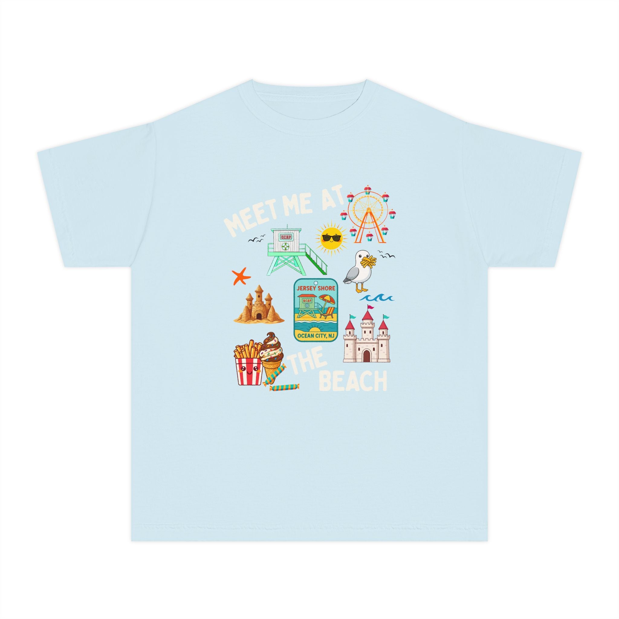 Youth "Meet Me At The Beach" Ocean City, NJ Tee