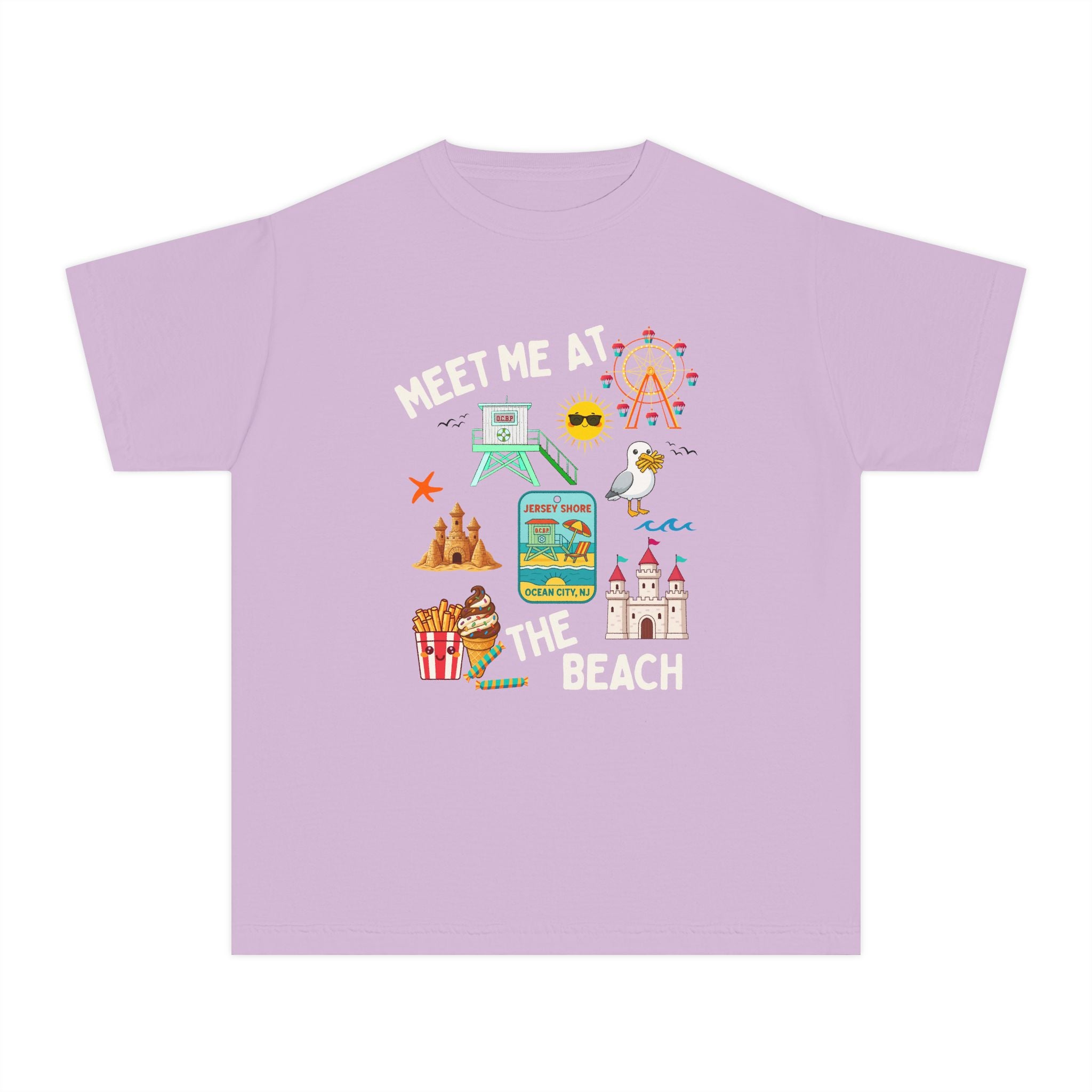 Youth "Meet Me At The Beach" Ocean City, NJ Tee