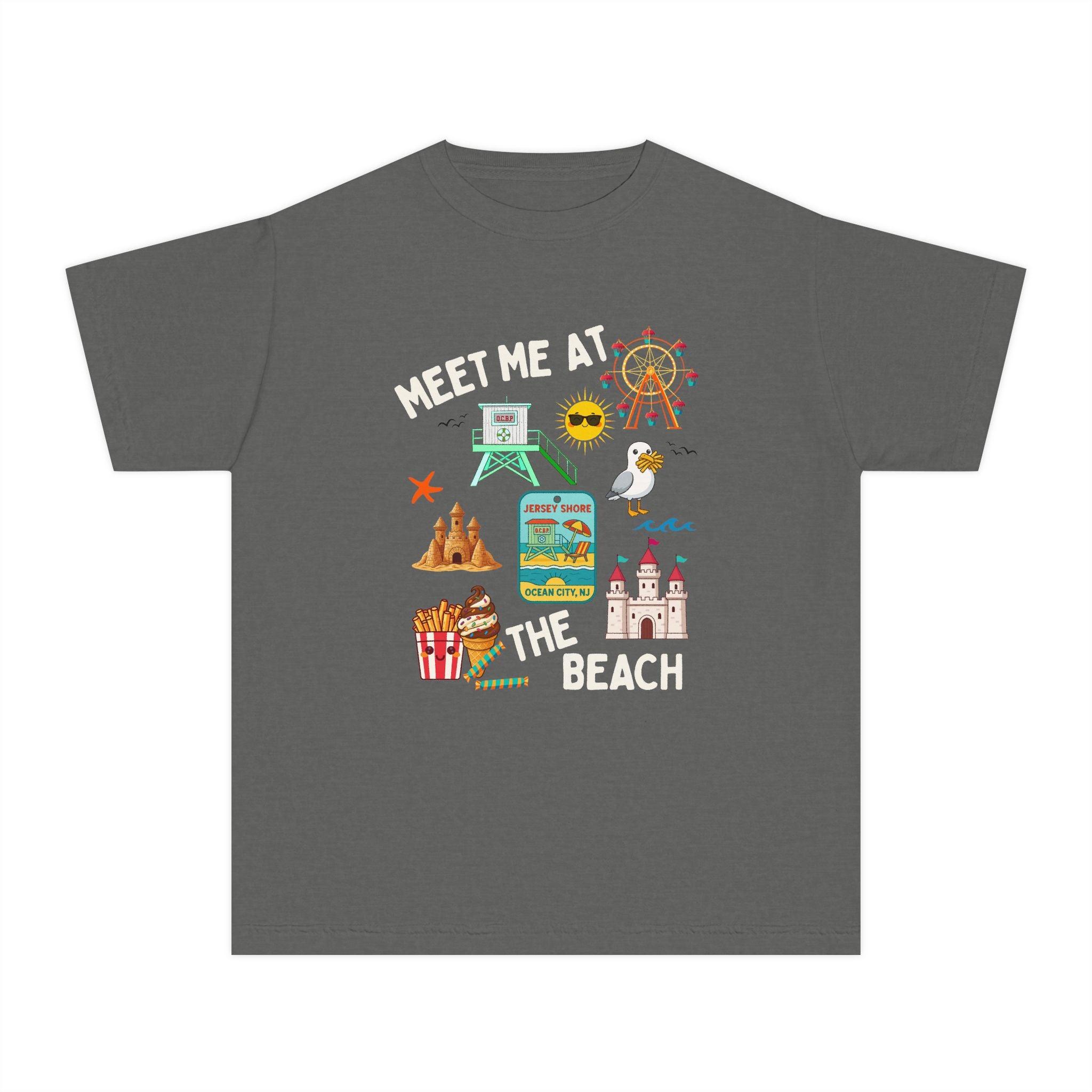 Youth "Meet Me At The Beach" Ocean City, NJ Tee