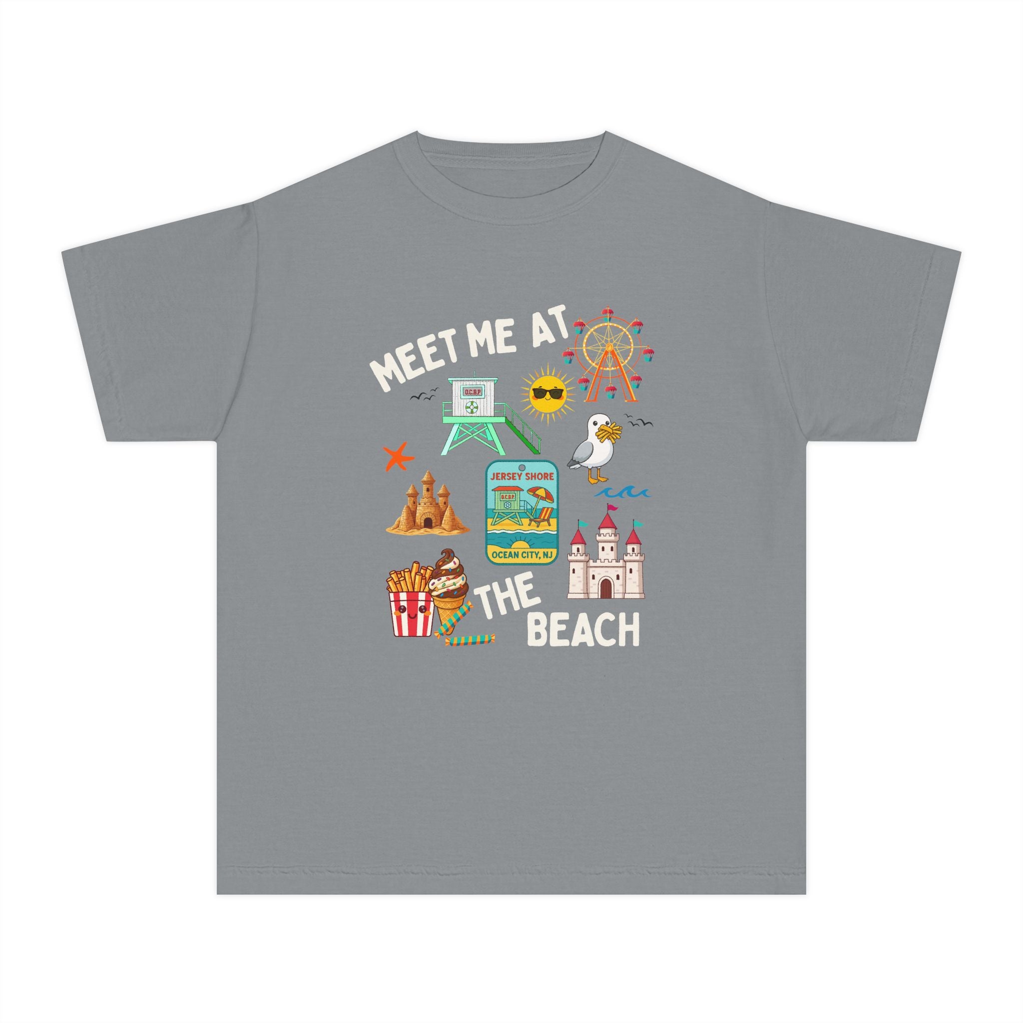 Youth "Meet Me At The Beach" Ocean City, NJ Tee