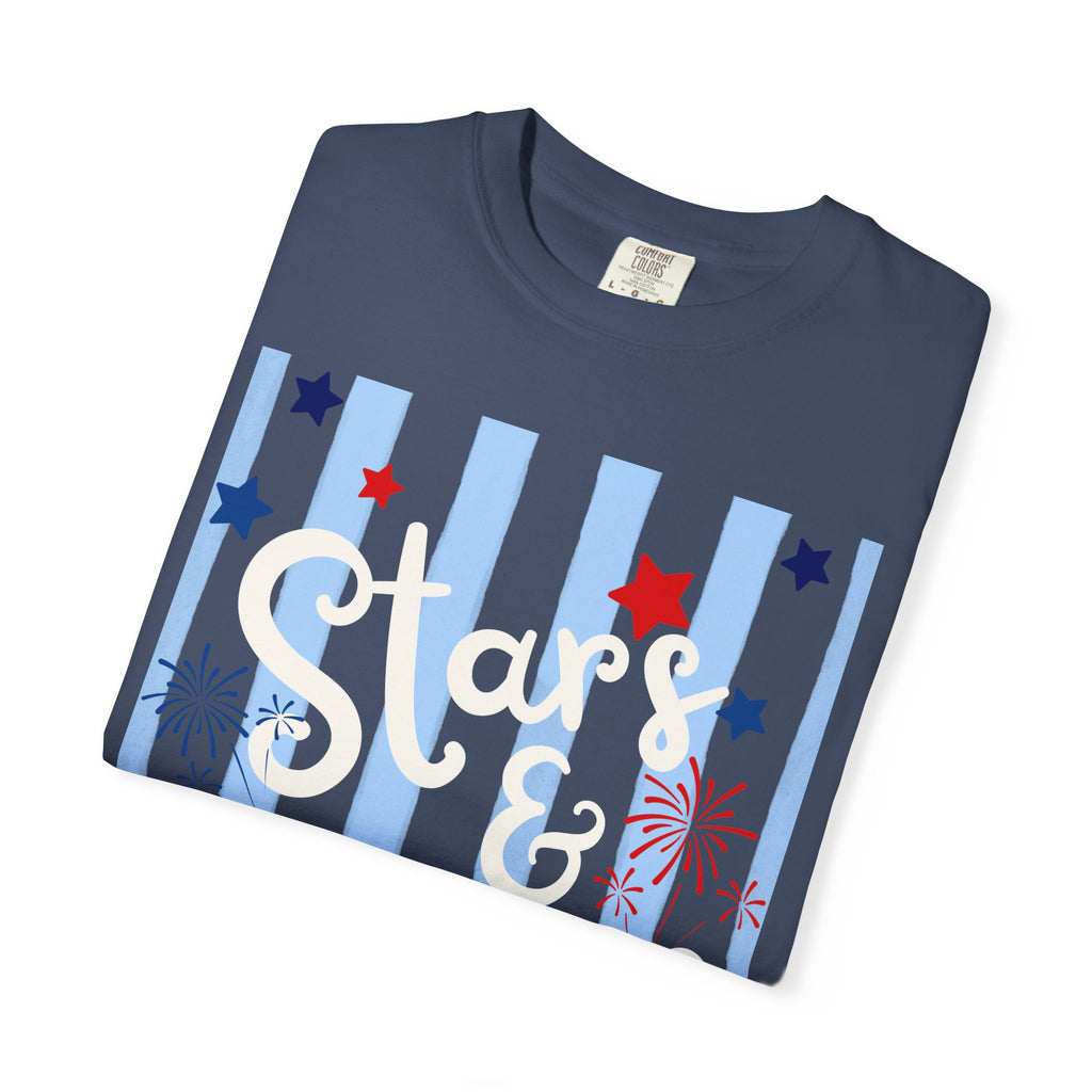 Stars & Stripes T-Shirt — Patriotic Fourth of July Tee