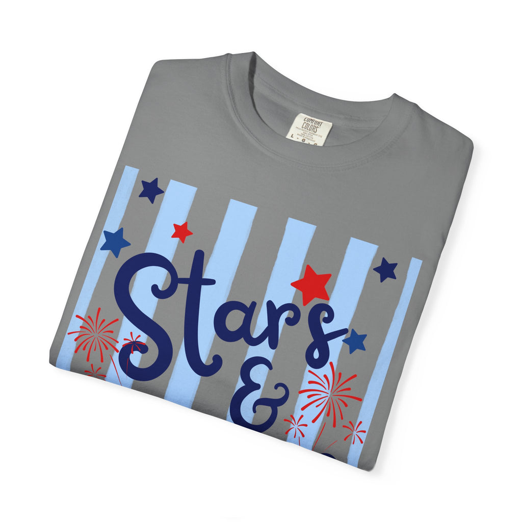 Stars & Stripes T-Shirt — Patriotic Fourth of July Tee