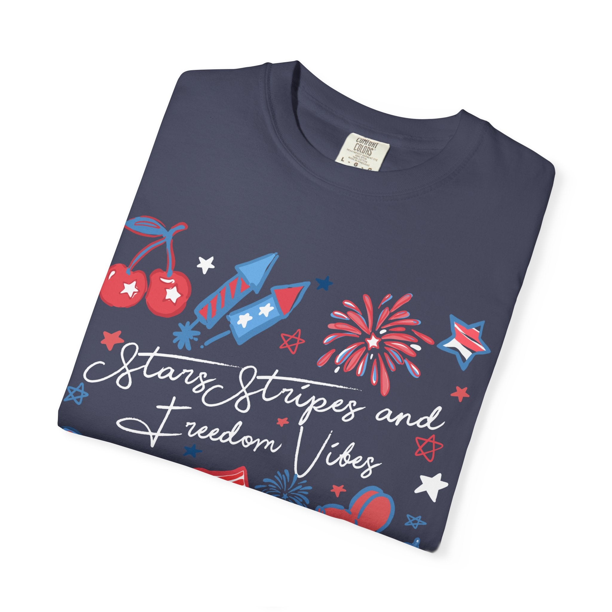 Stars, Stripes & Freedom Vibes Tee