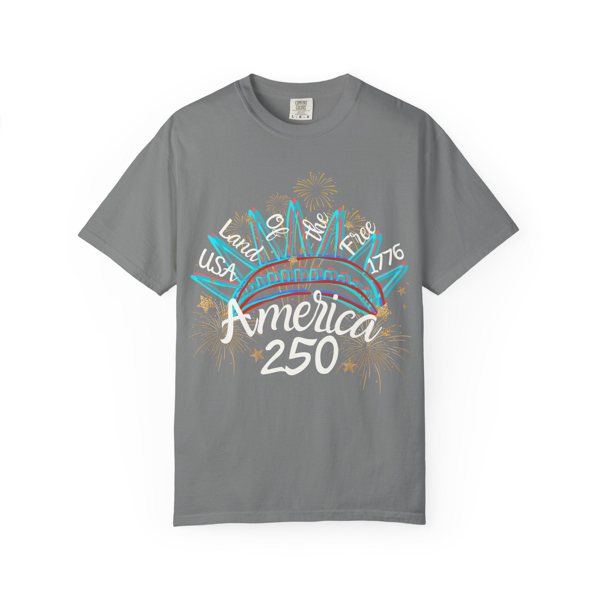 Lady Liberty America 250 Tee