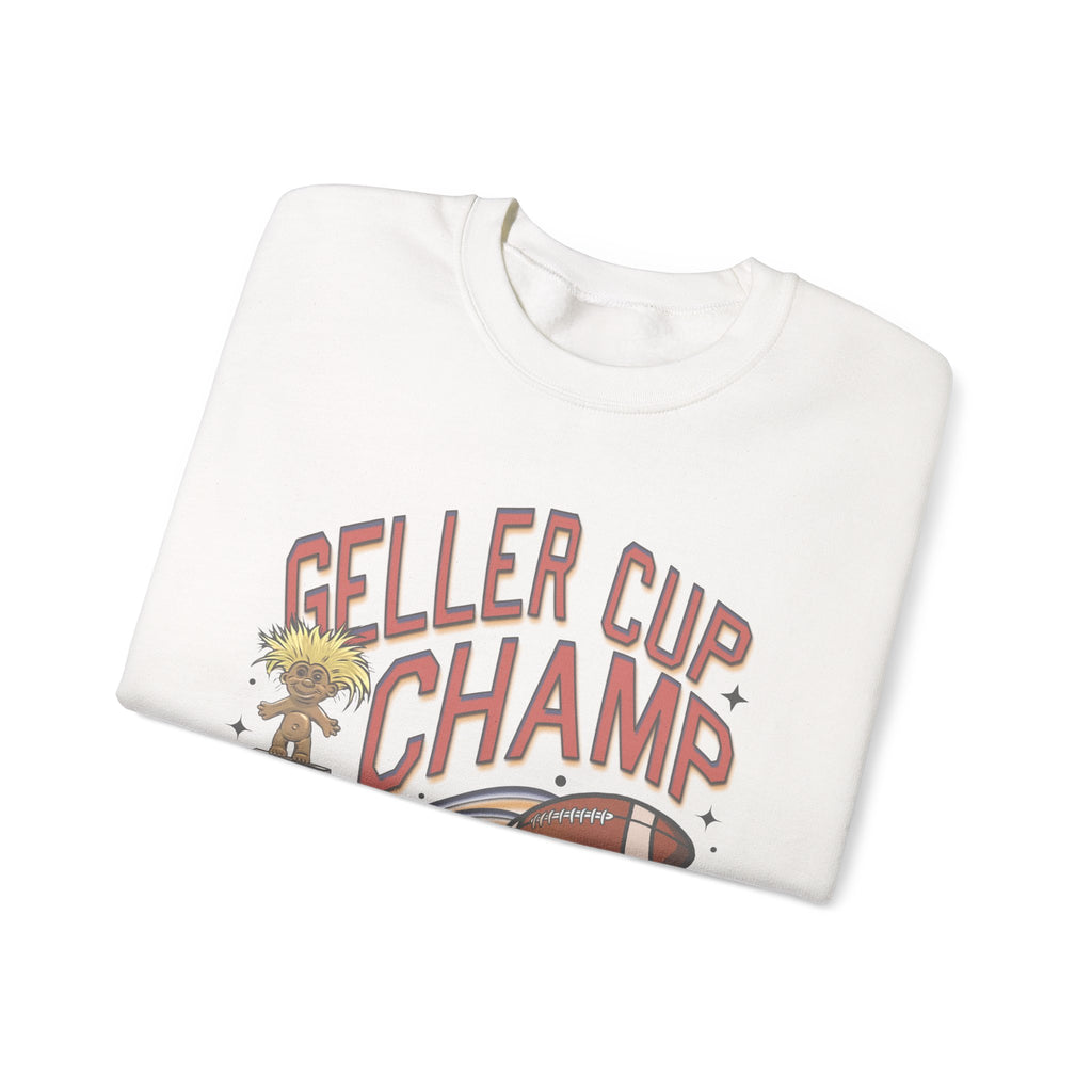 Friends Inspired Geller Cup Champ Crewneck Sweatshirt