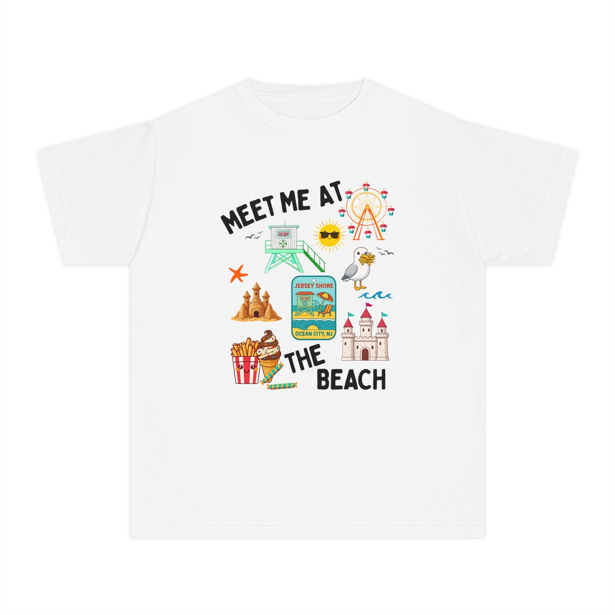 Youth "Meet Me At The Beach" Ocean City, NJ Tee