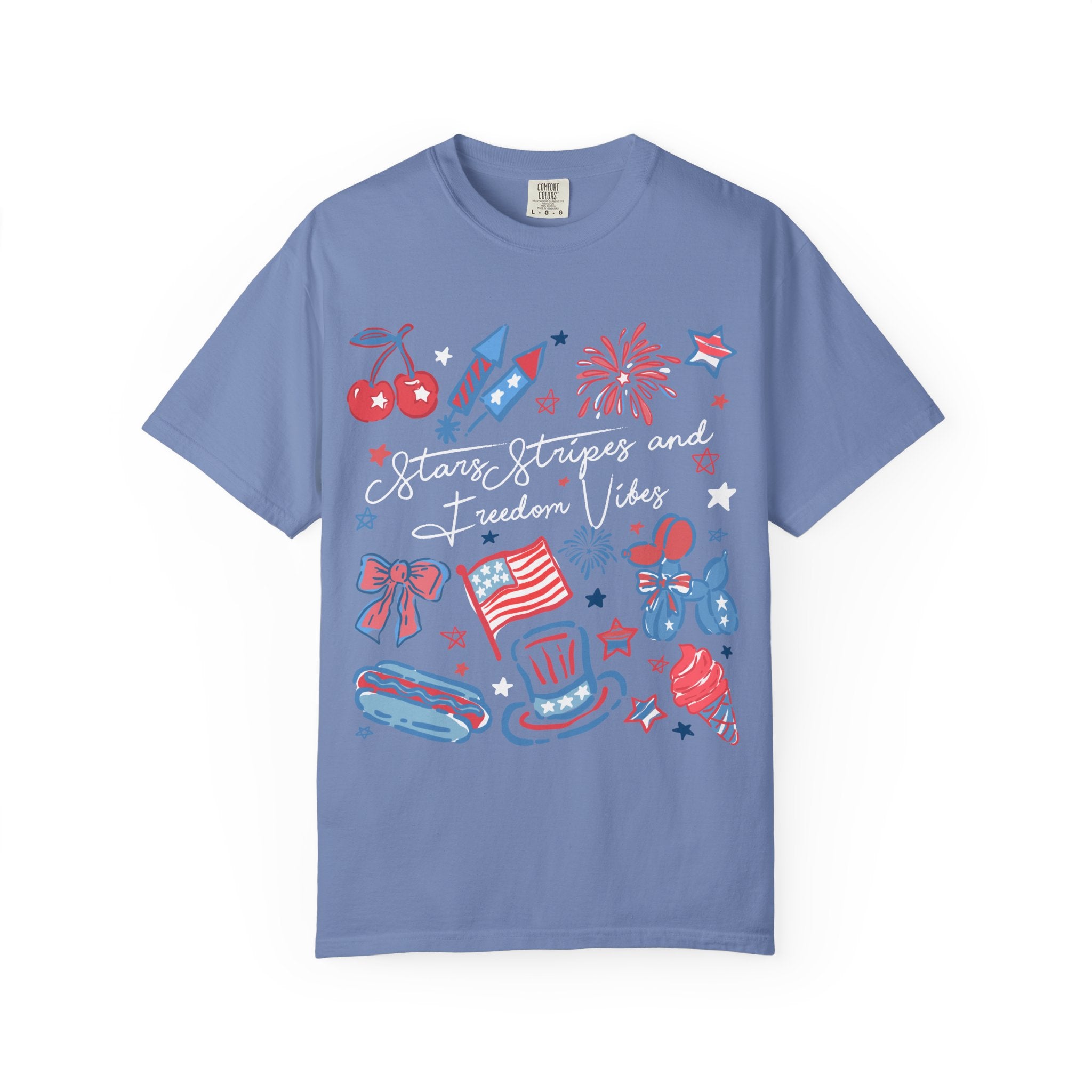 Stars, Stripes & Freedom Vibes Tee