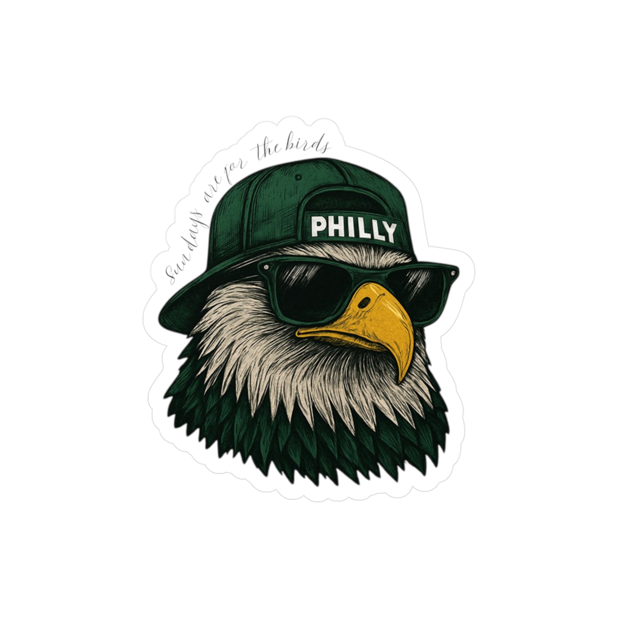 Philly Eagle Kiss-Cut Vinyl Decal