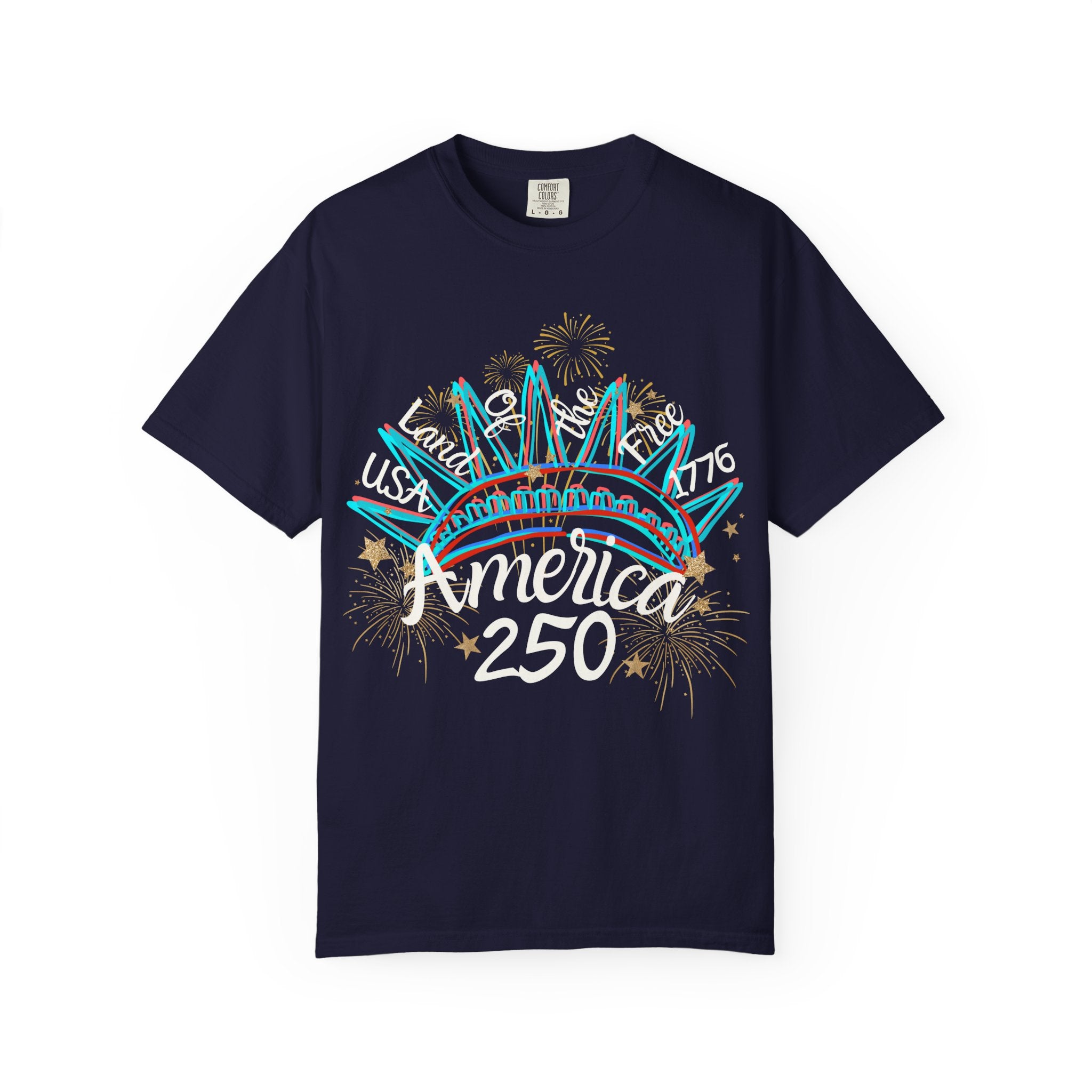 Lady Liberty America 250 Tee