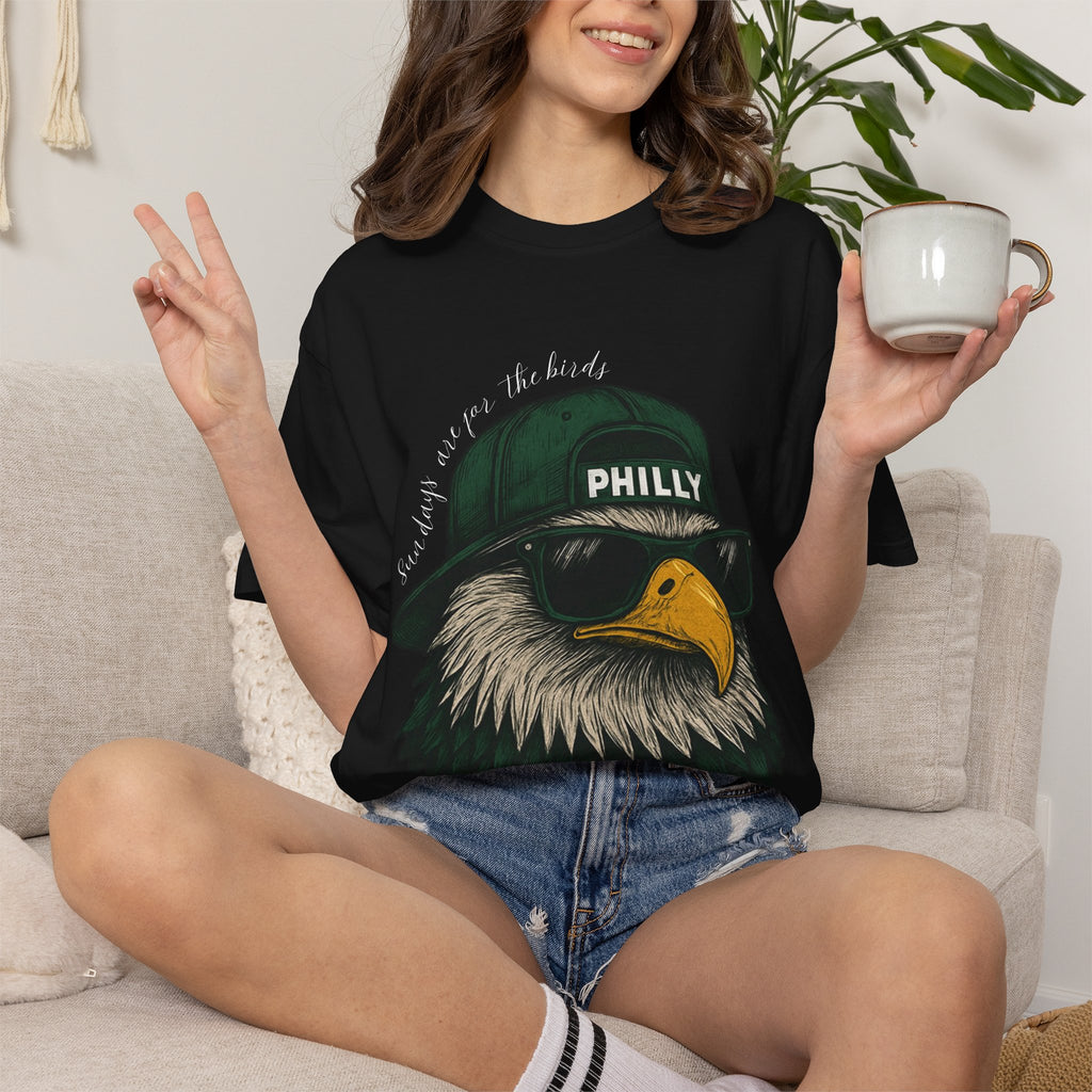 Philly Sunday are for the Birds Eagle Tee