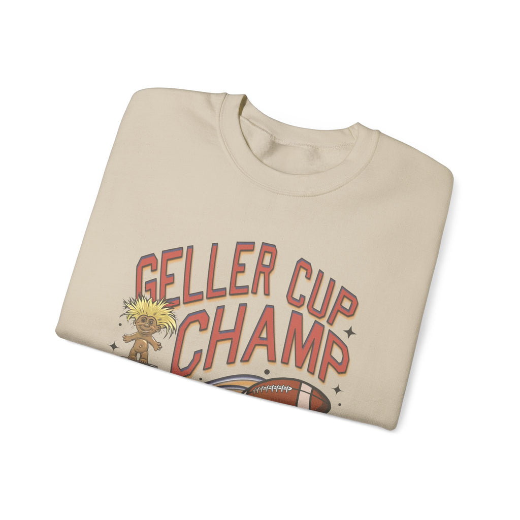 Friends Inspired Geller Cup Champ Crewneck Sweatshirt