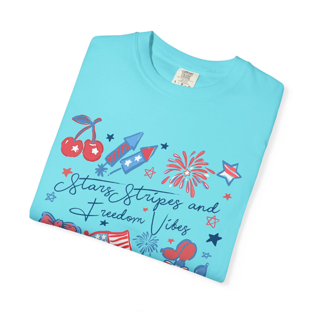 Stars, Stripes & Freedom Vibes Tee