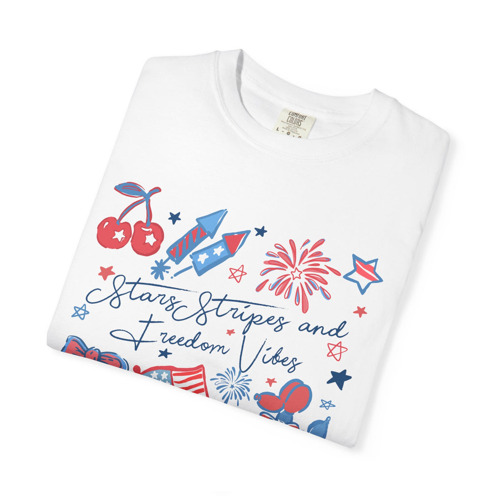Stars, Stripes & Freedom Vibes Tee