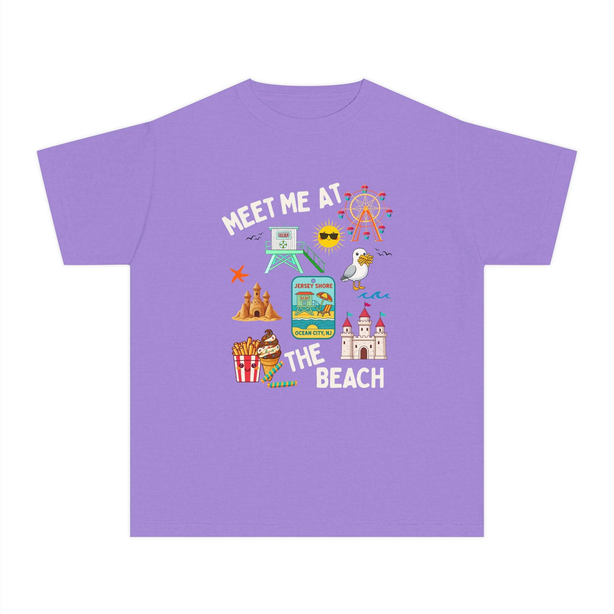 Youth "Meet Me At The Beach" Ocean City, NJ Tee