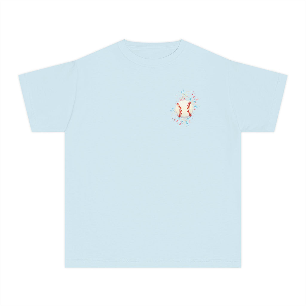 Youth "I Hit Bombs" Popsicle Baseball Tee