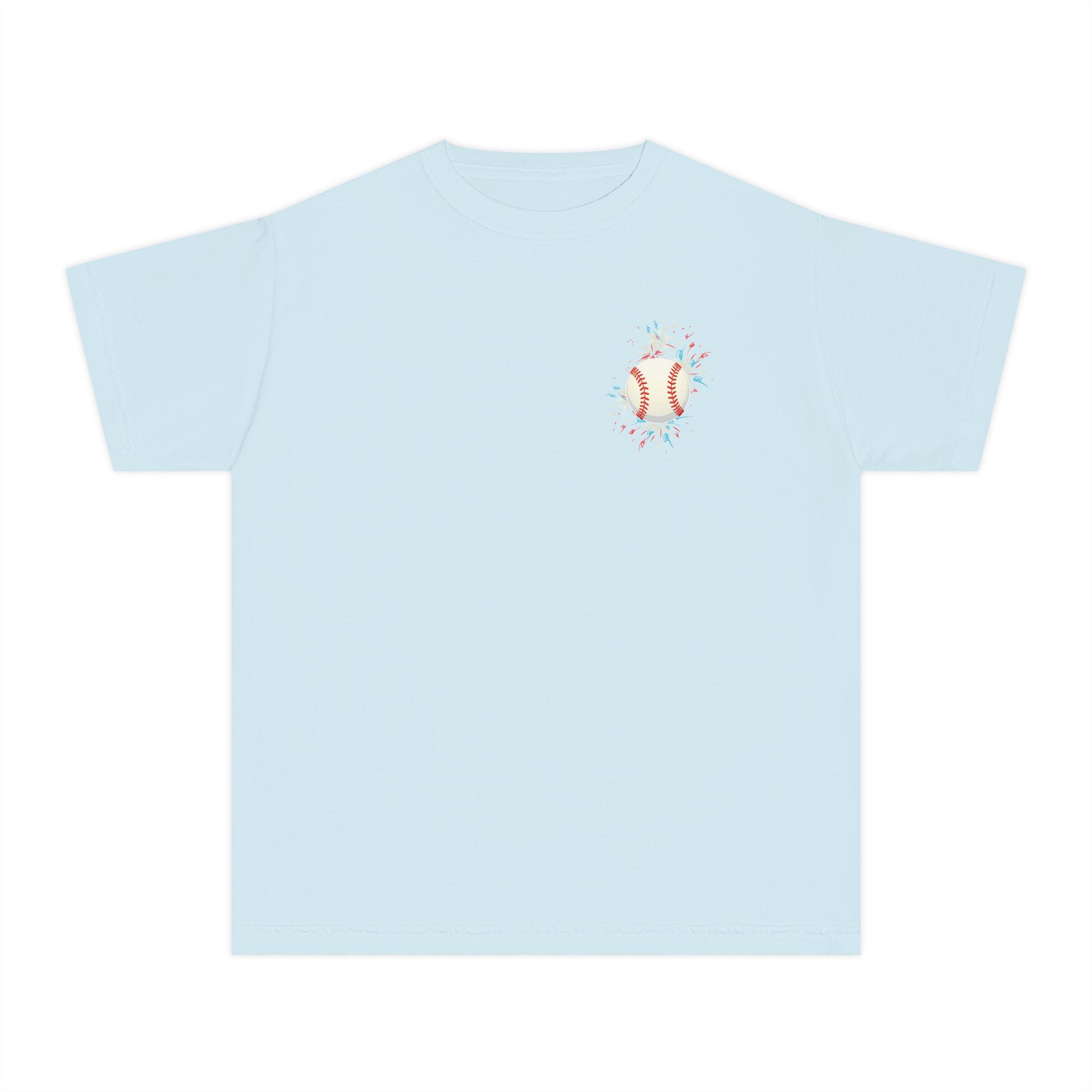 Youth "I Hit Bombs" Popsicle Baseball Tee