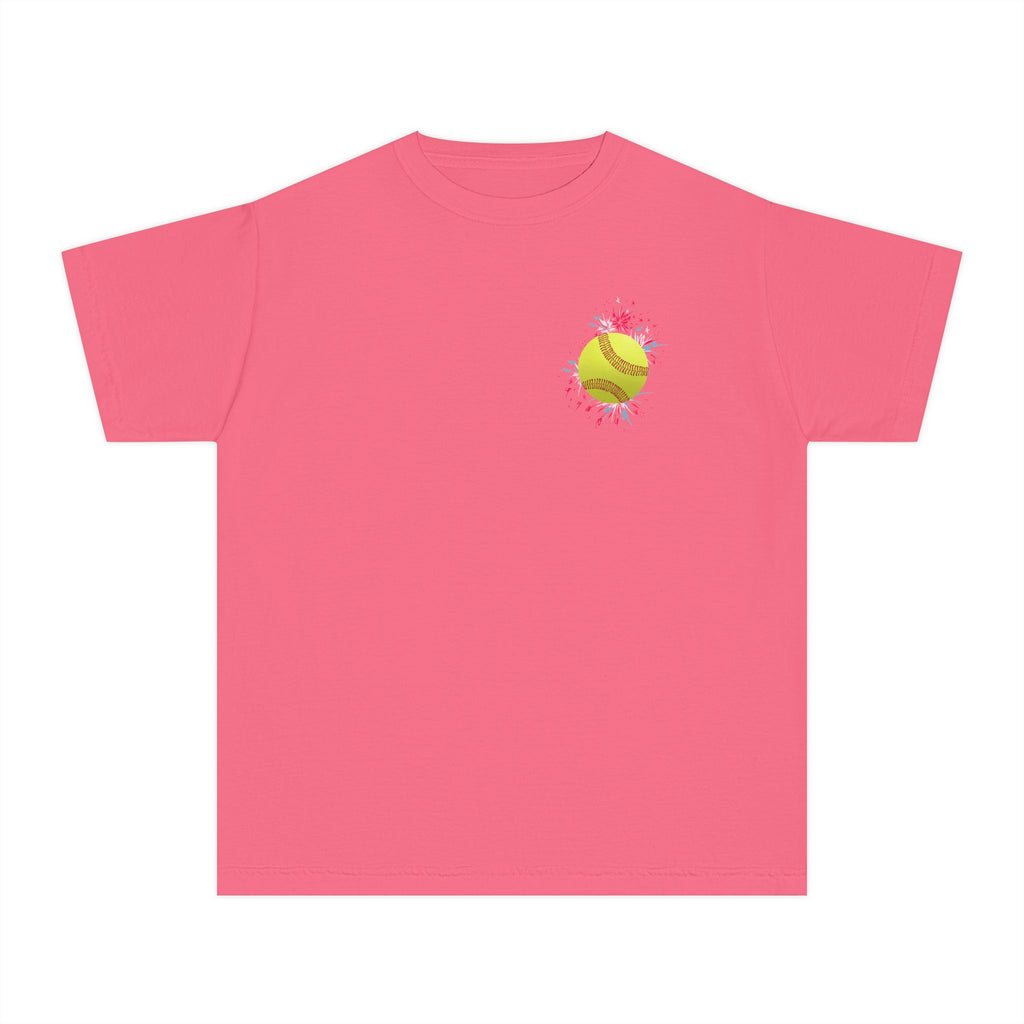 Youth "I Hit Bombs" Popsicle Softball Tee