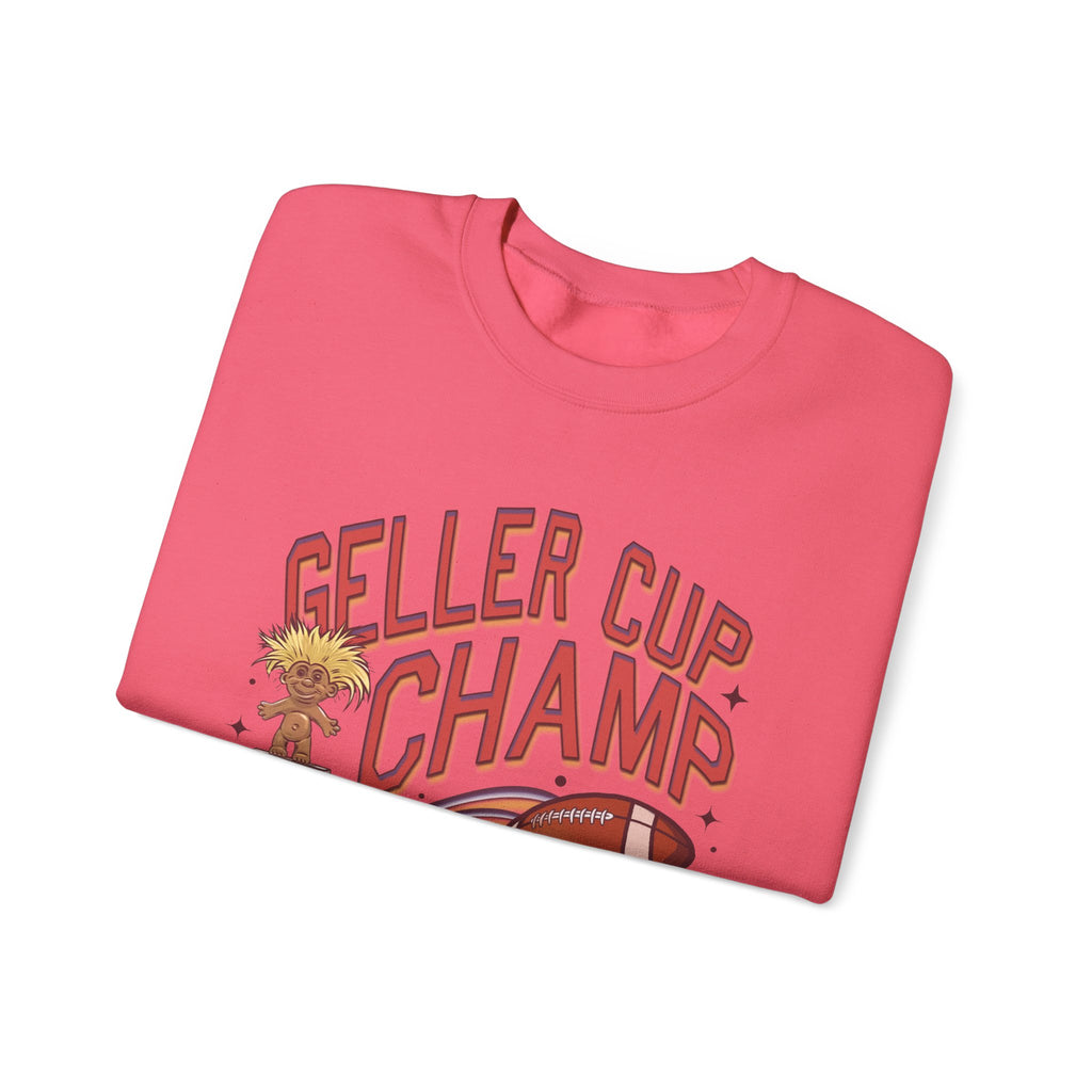 Friends Inspired Geller Cup Champ Crewneck Sweatshirt