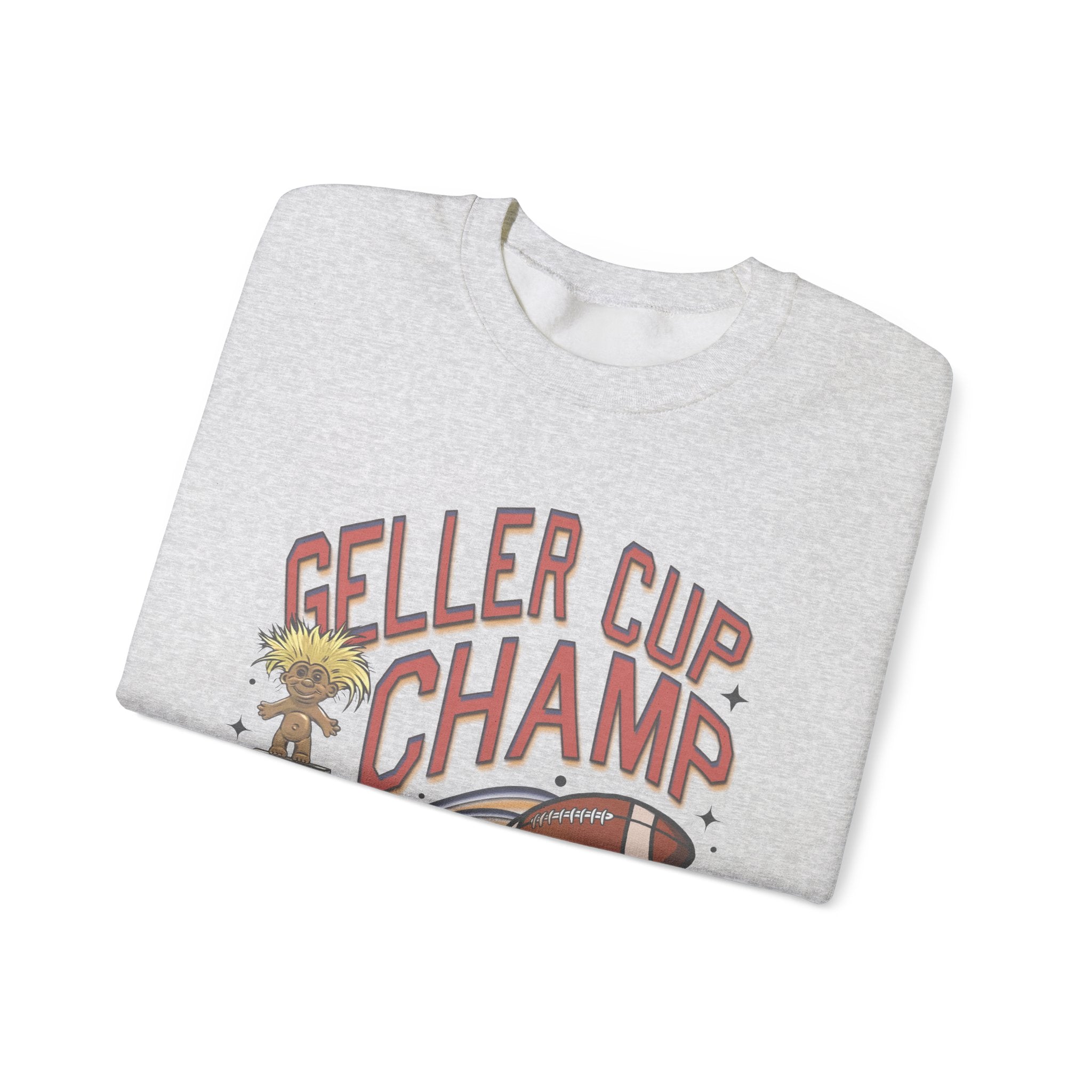 Friends Inspired Geller Cup Champ Crewneck Sweatshirt