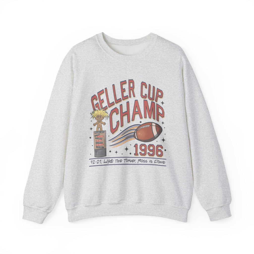 Friends Inspired Geller Cup Champ Crewneck Sweatshirt