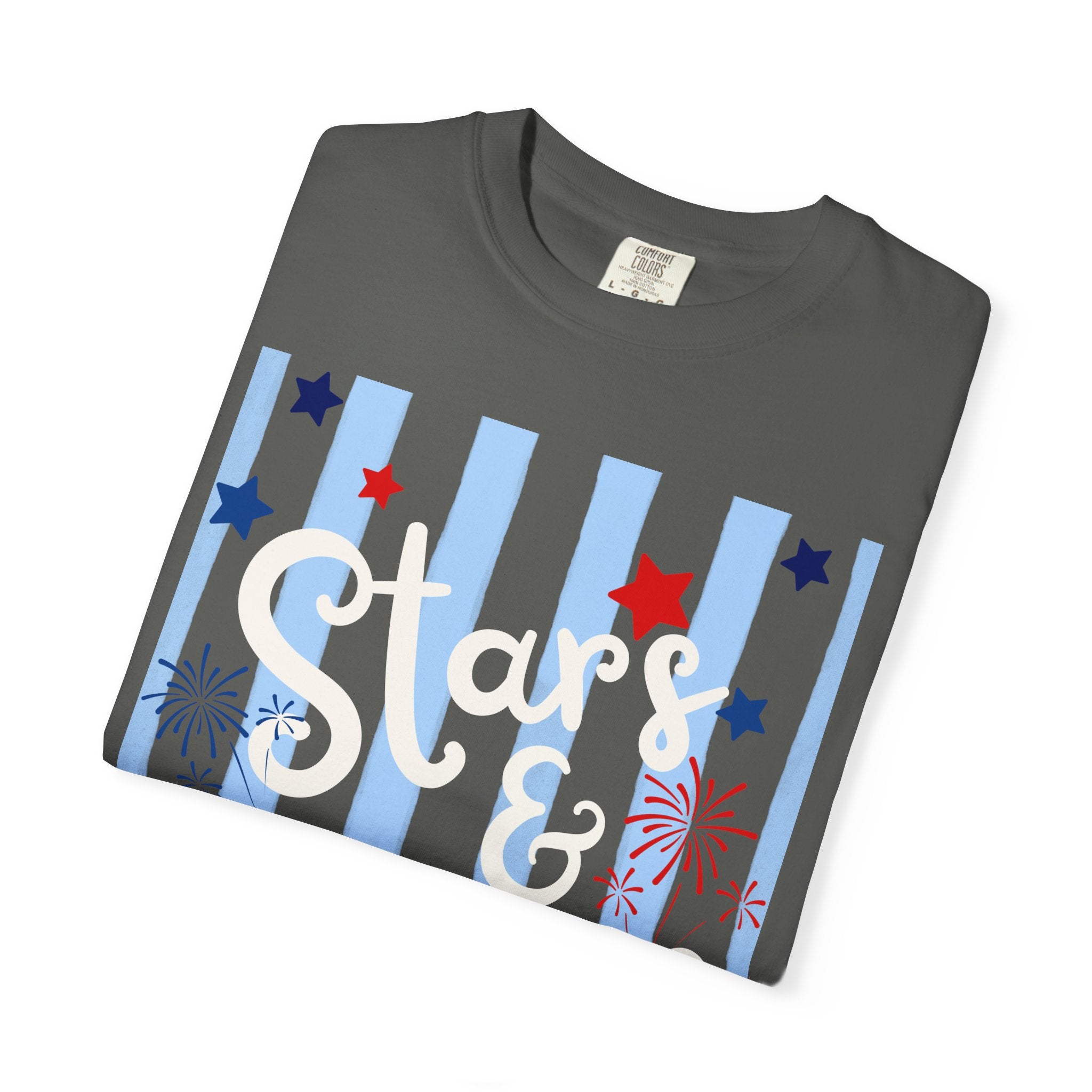 Stars & Stripes T-Shirt — Patriotic Fourth of July Tee