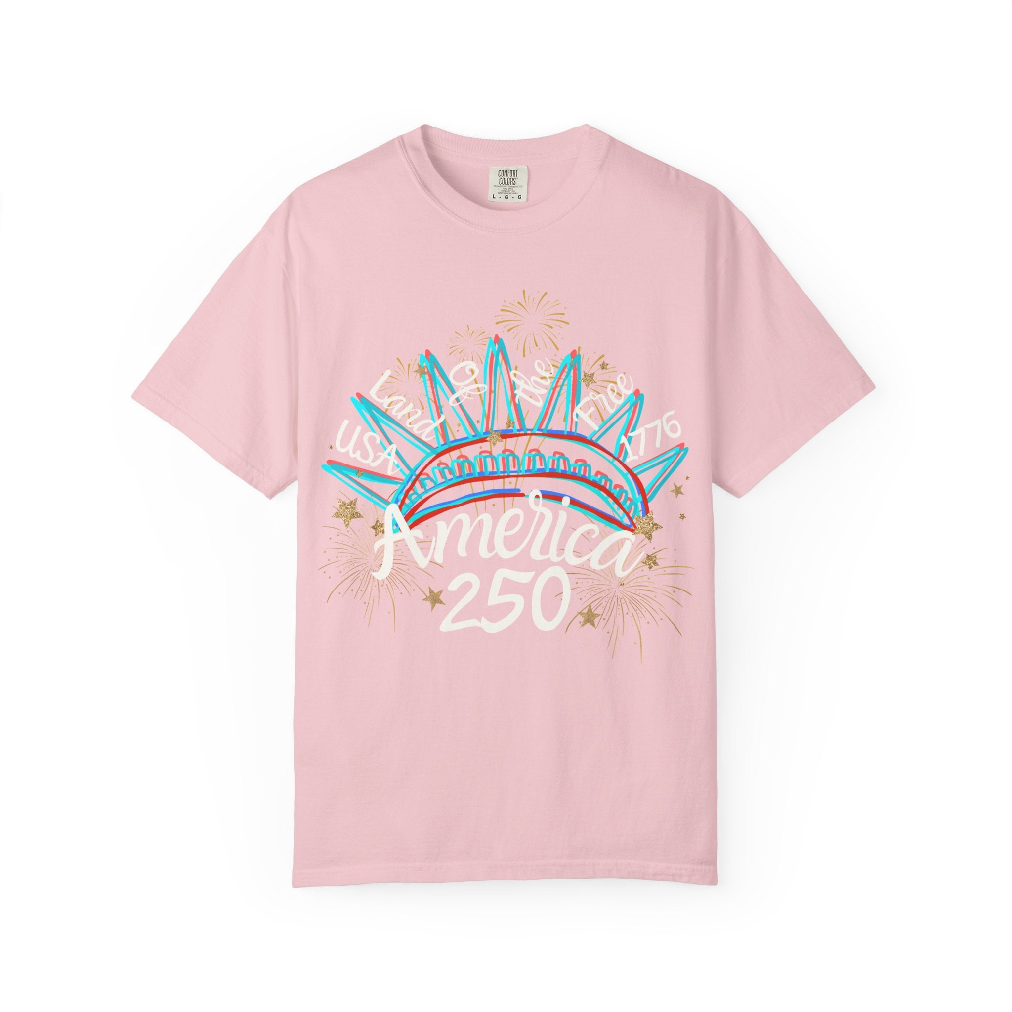 Lady Liberty America 250 Tee