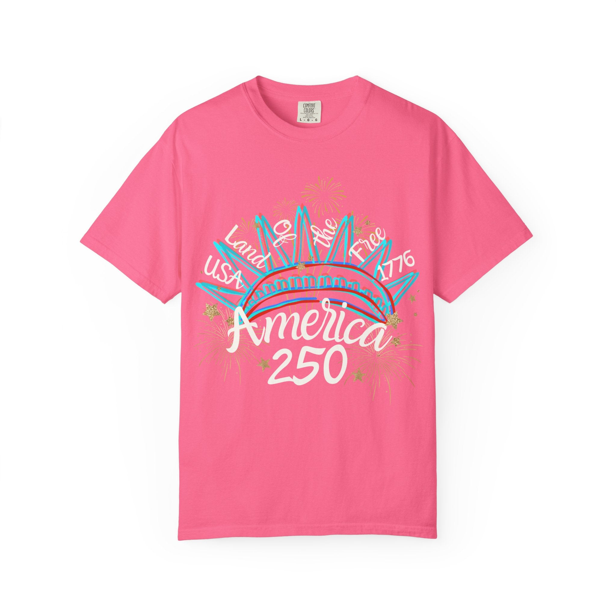 Lady Liberty America 250 Tee
