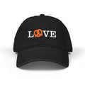 Embroidered LOVE Pretzel Philly adjustable baseball hat