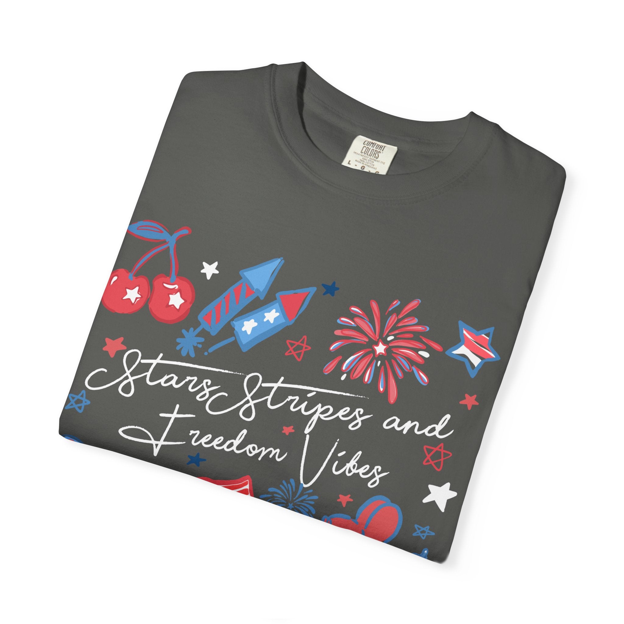 Stars, Stripes & Freedom Vibes Tee