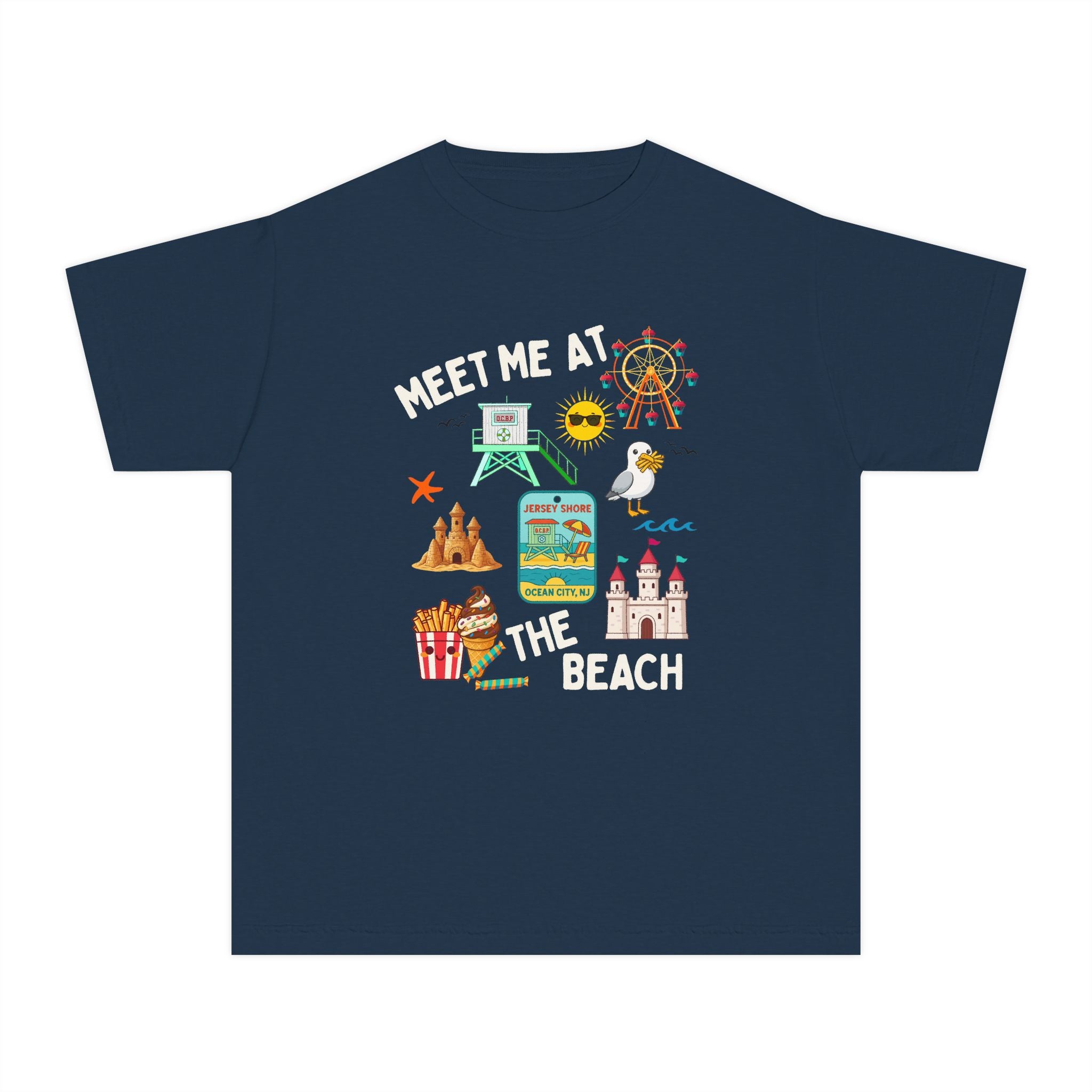 Youth "Meet Me At The Beach" Ocean City, NJ Tee