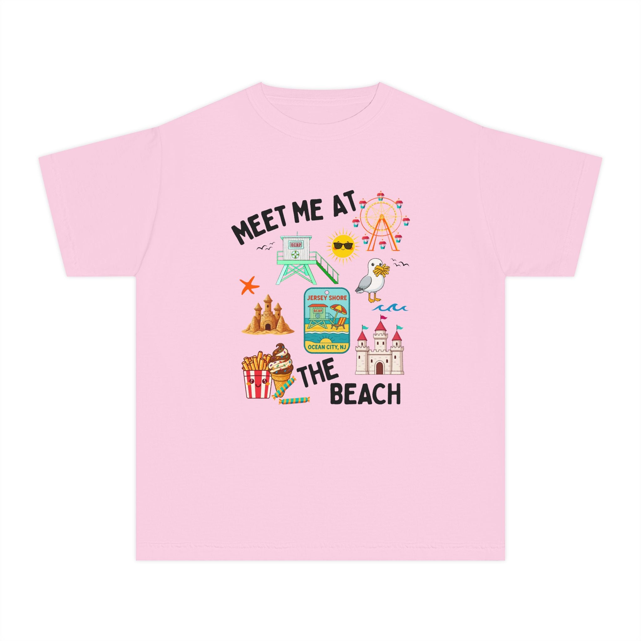 Youth "Meet Me At The Beach" Ocean City, NJ Tee