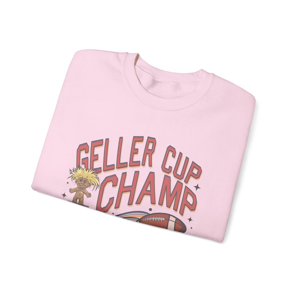 Friends Inspired Geller Cup Champ Crewneck Sweatshirt