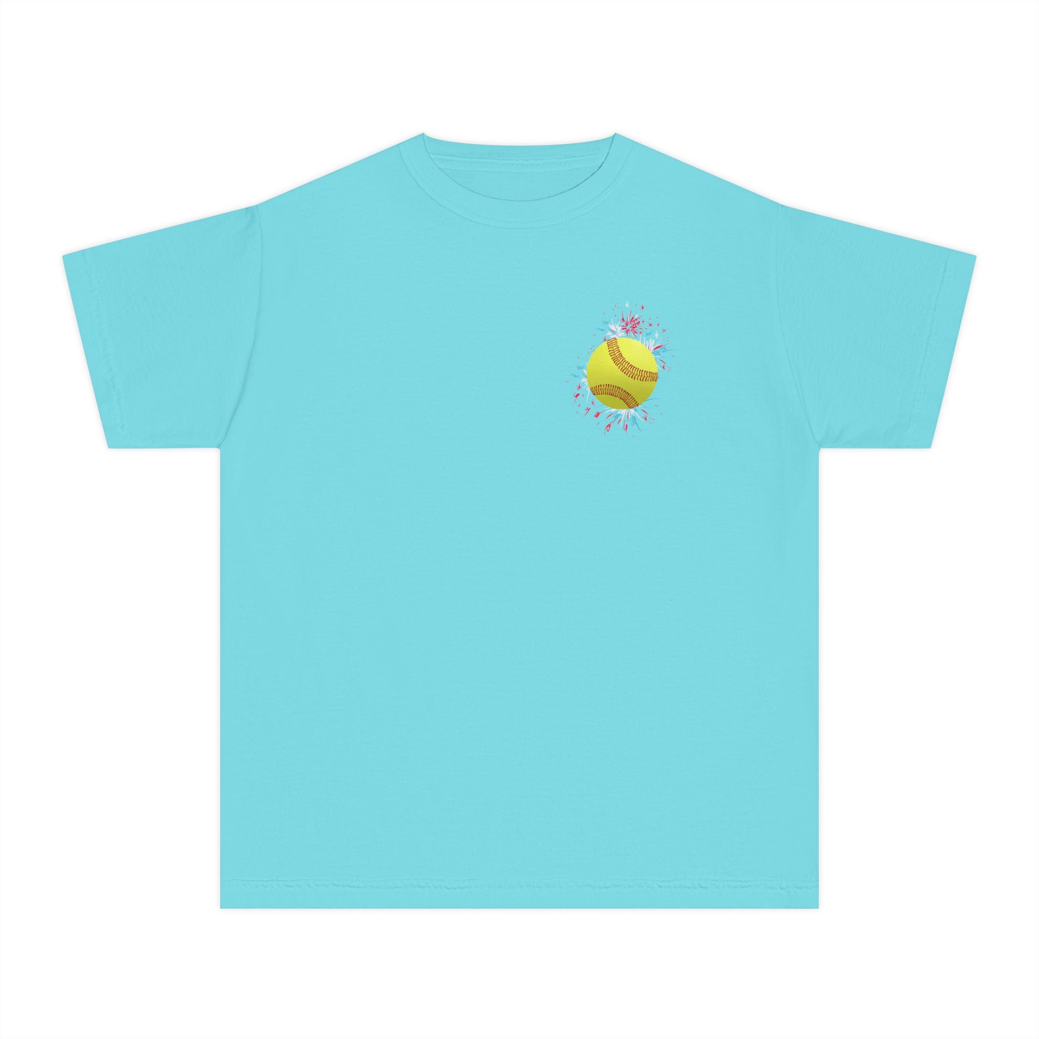 Youth "I Hit Bombs" Popsicle Softball Tee