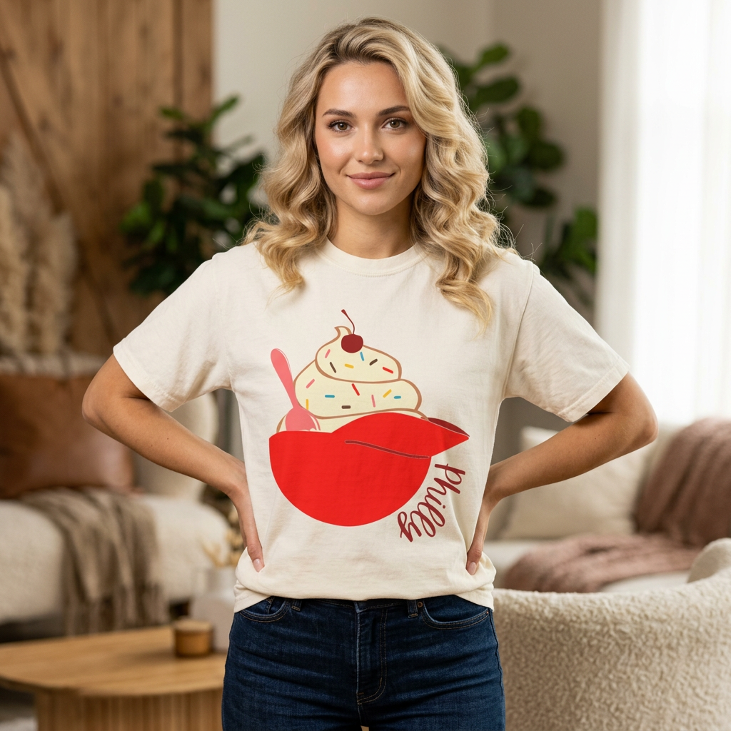 Philly Baseball Ice Cream Hat T-Shirt