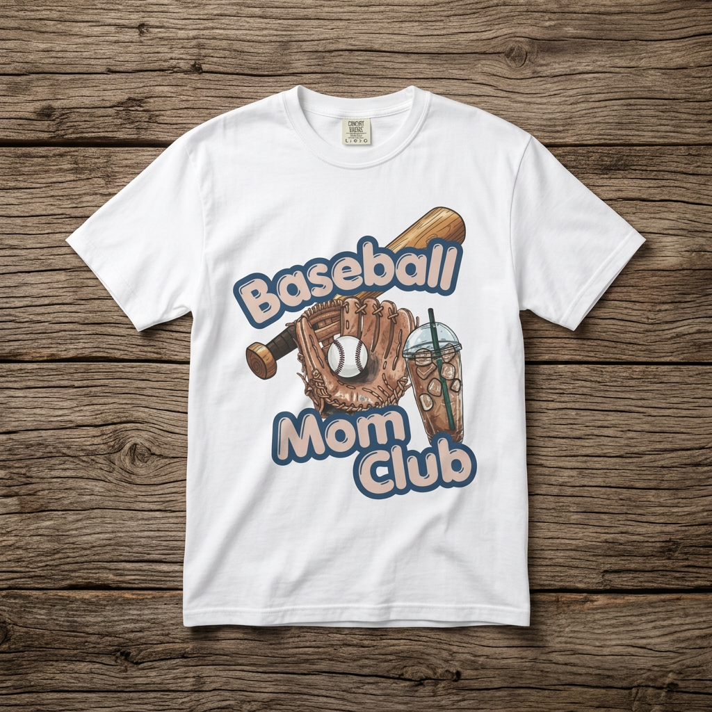 Baseball Mom Club Tee