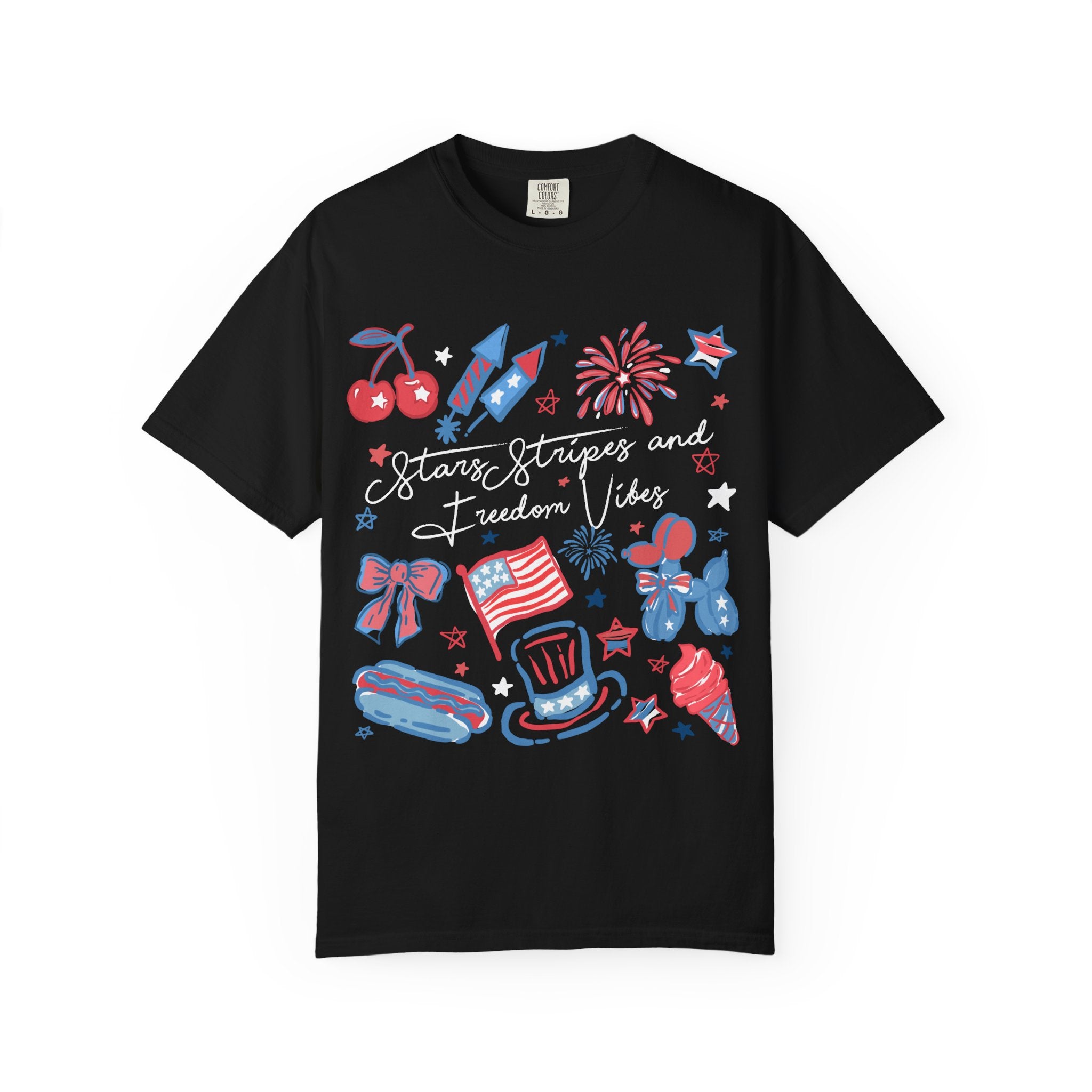 Stars, Stripes & Freedom Vibes Tee