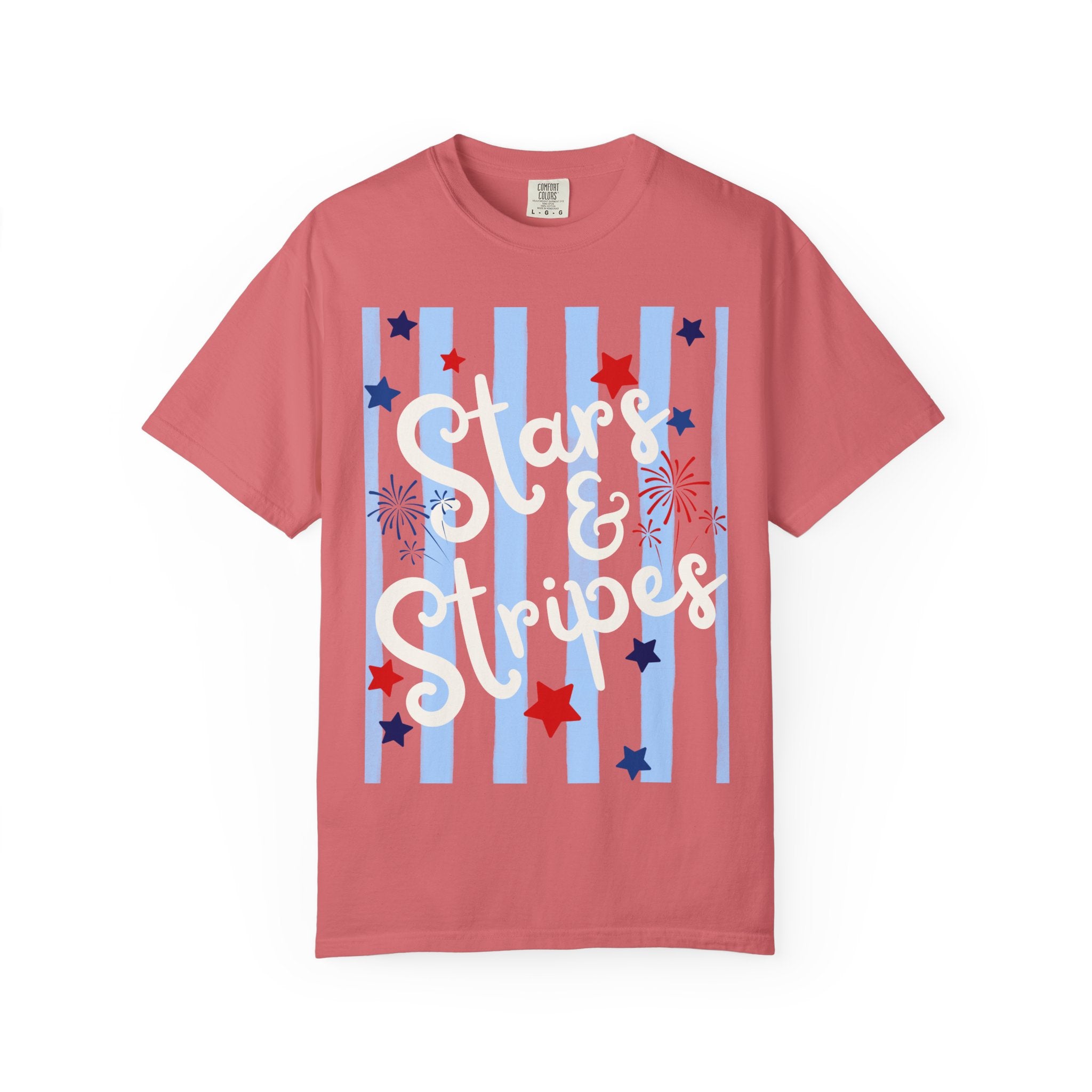 Stars & Stripes T-Shirt — Patriotic Fourth of July Tee