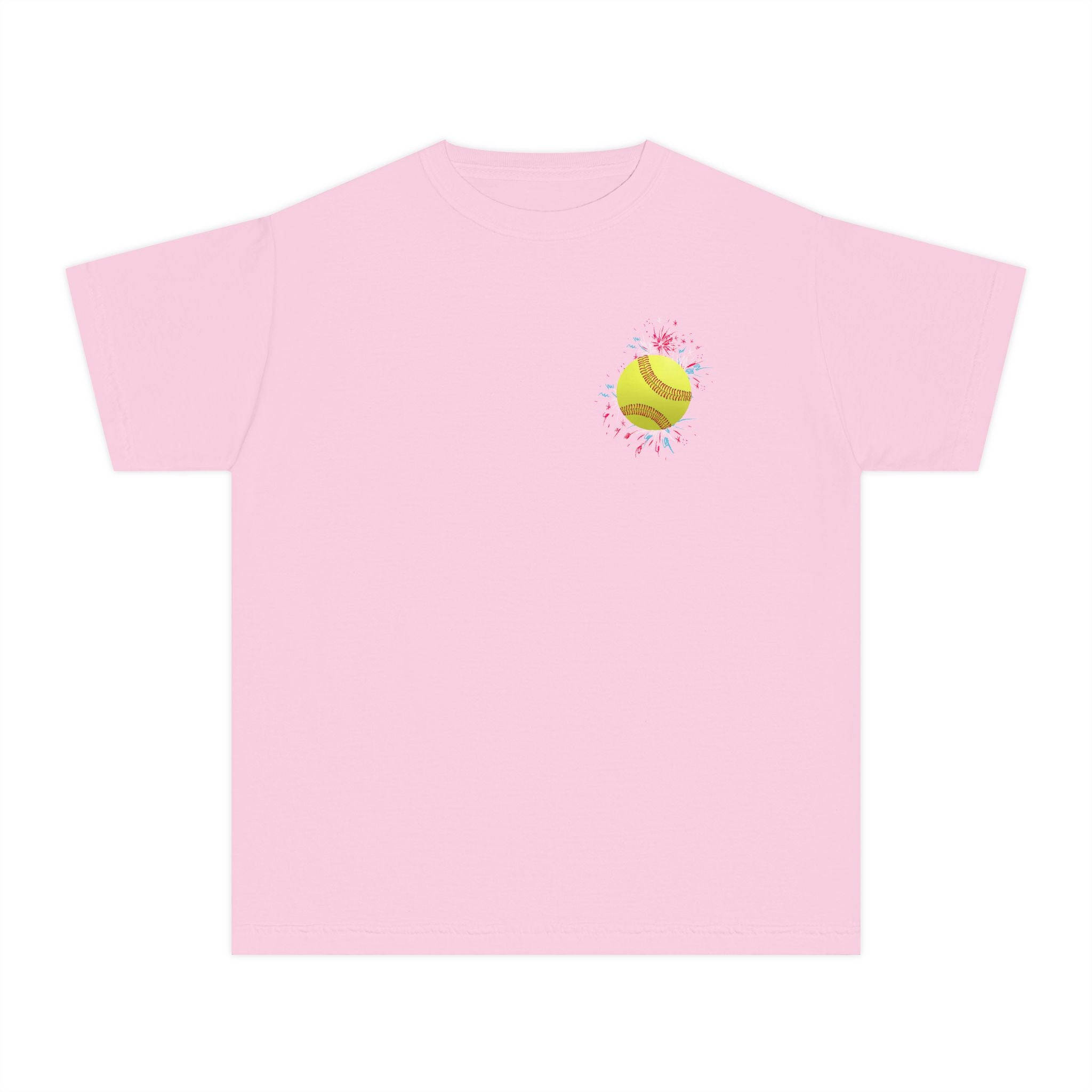 Youth "I Hit Bombs" Popsicle Softball Tee