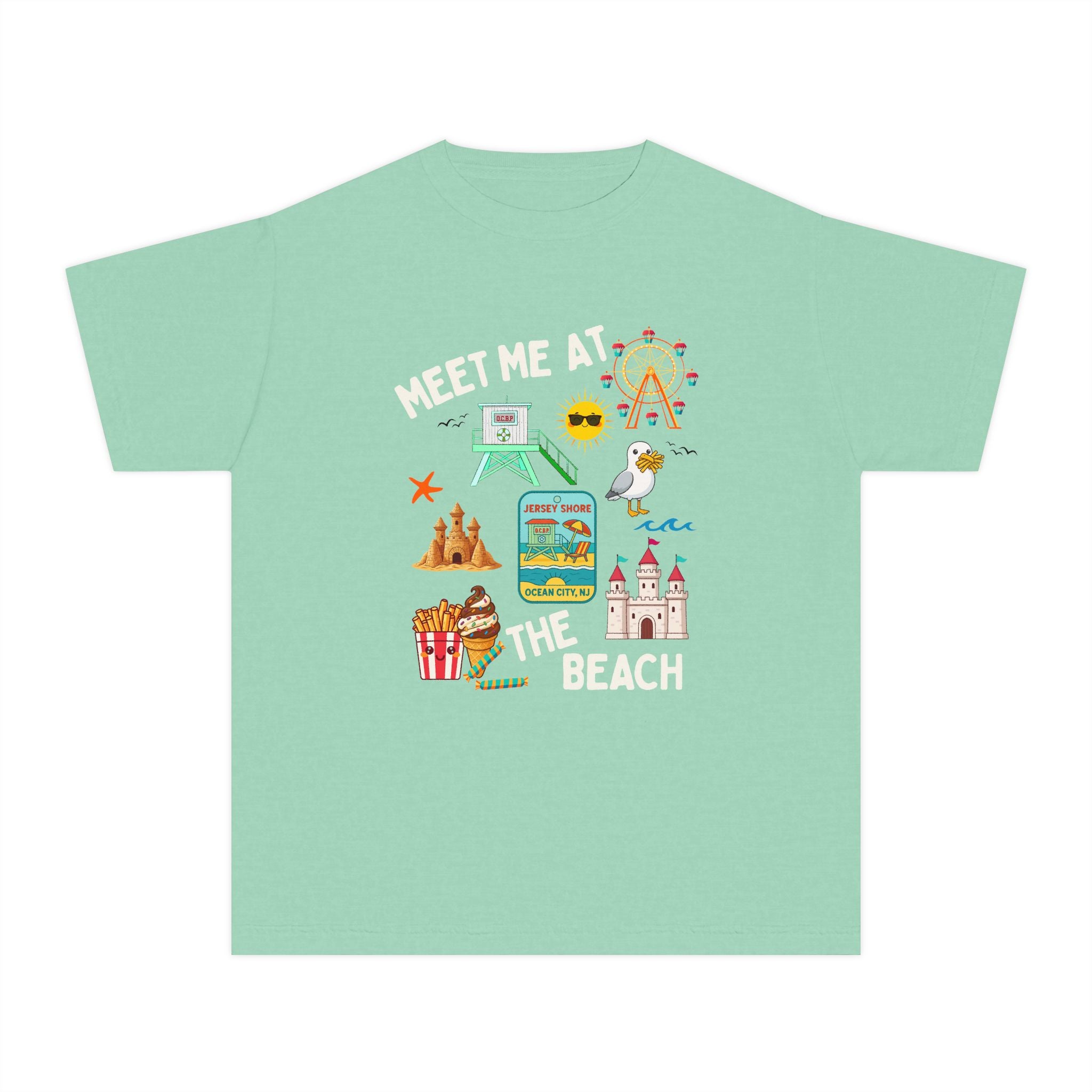 Youth "Meet Me At The Beach" Ocean City, NJ Tee